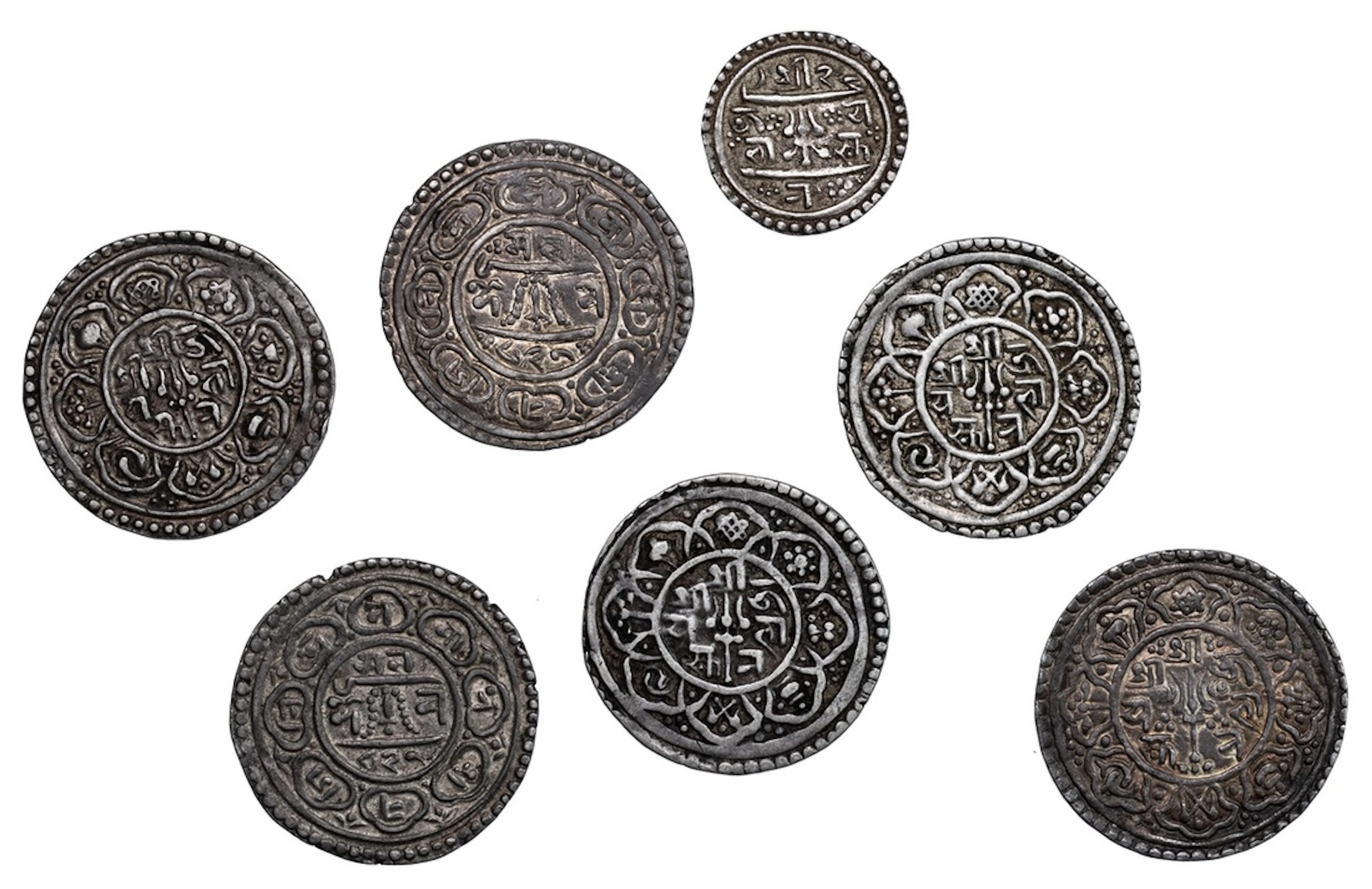 Nepal, Kathmandu, Jaya Bhaskara Malla (1701-1715), Mohar (3), NS 821