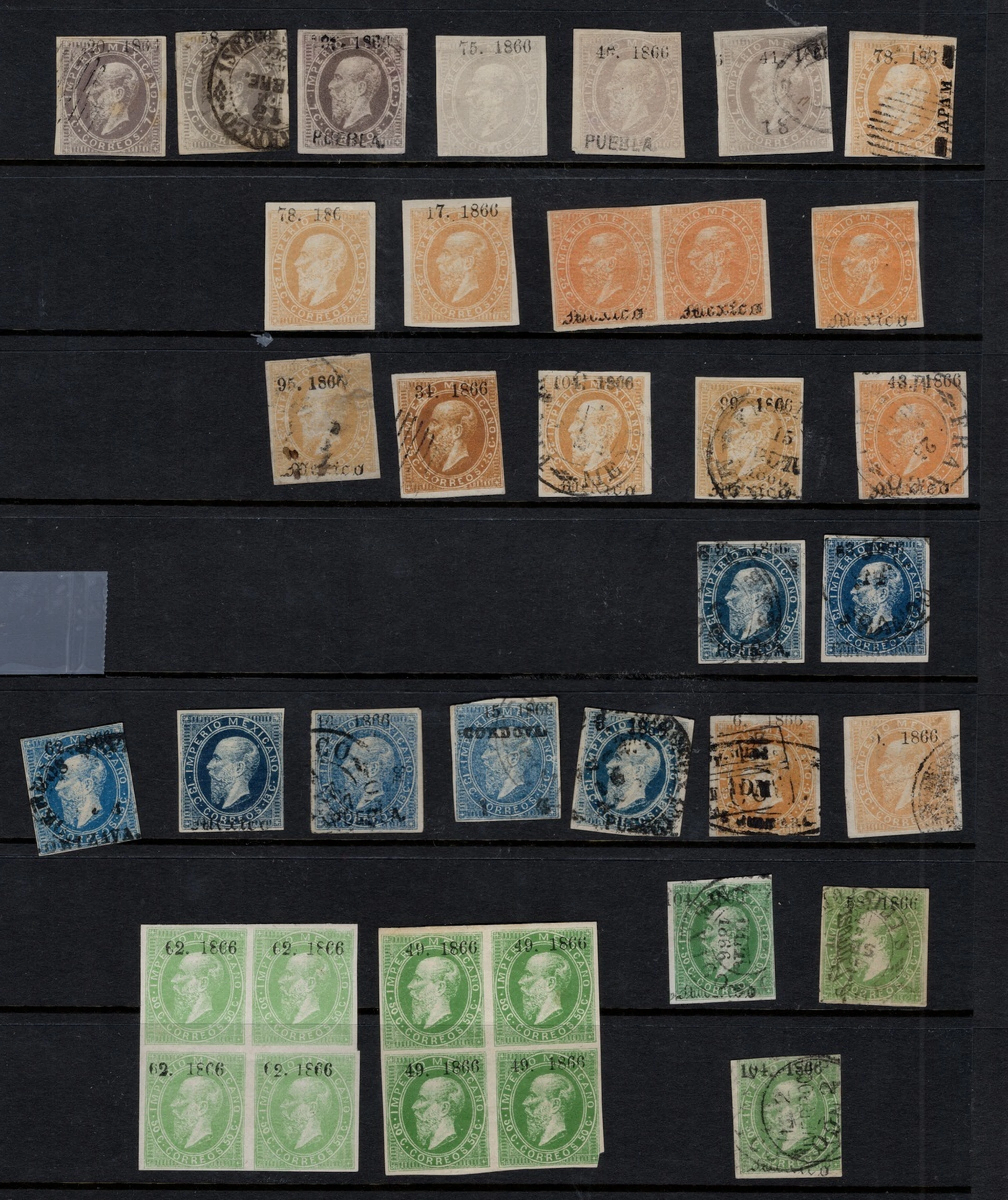 Mexico 1866 "Maximilians"