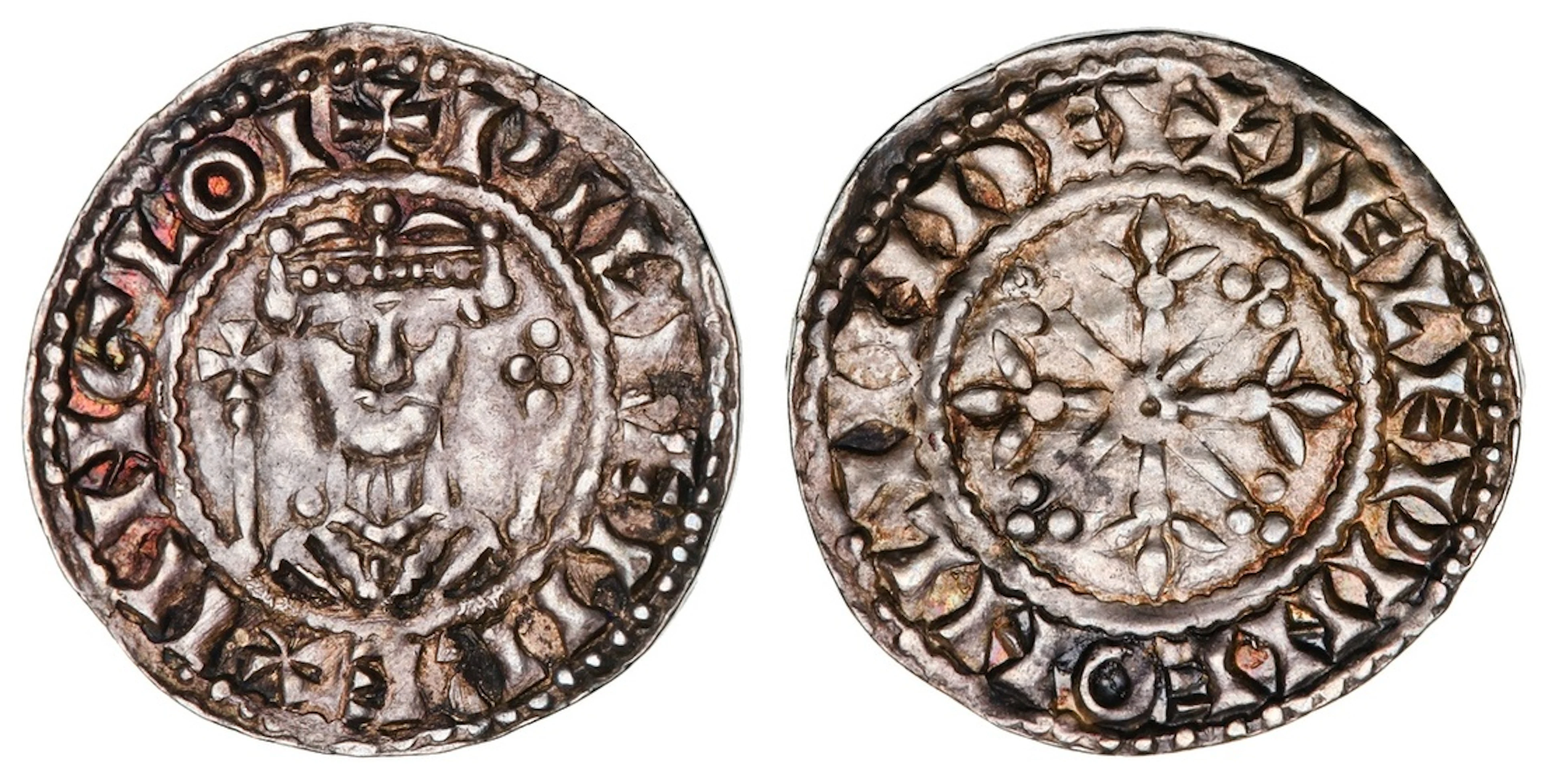NGC AU58 | William I (1066-1087), 'Two Sceptres' Type, Penny, c. 1072-1074