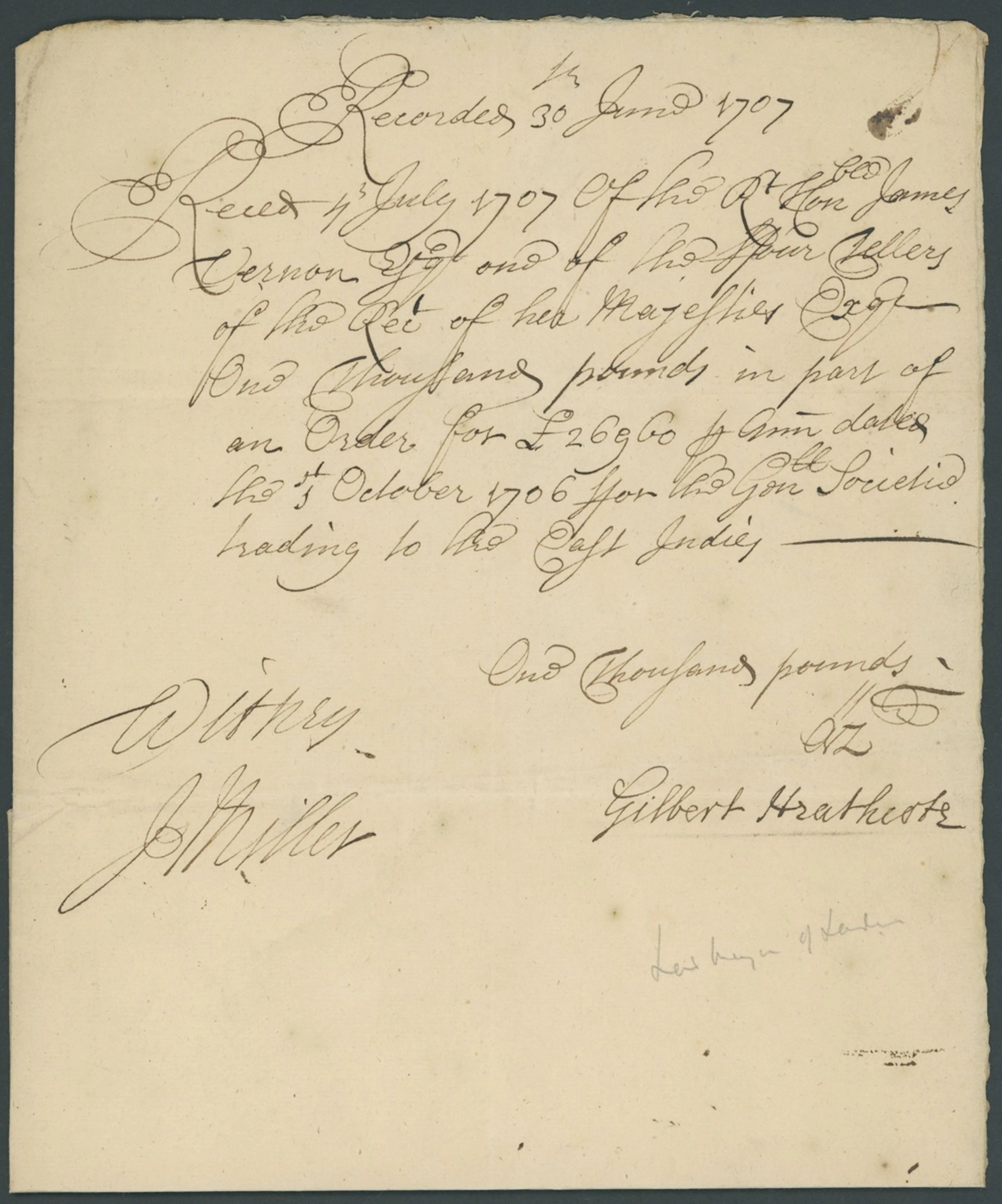 England 16th - 19th Century Assorted Financial Documents A group of