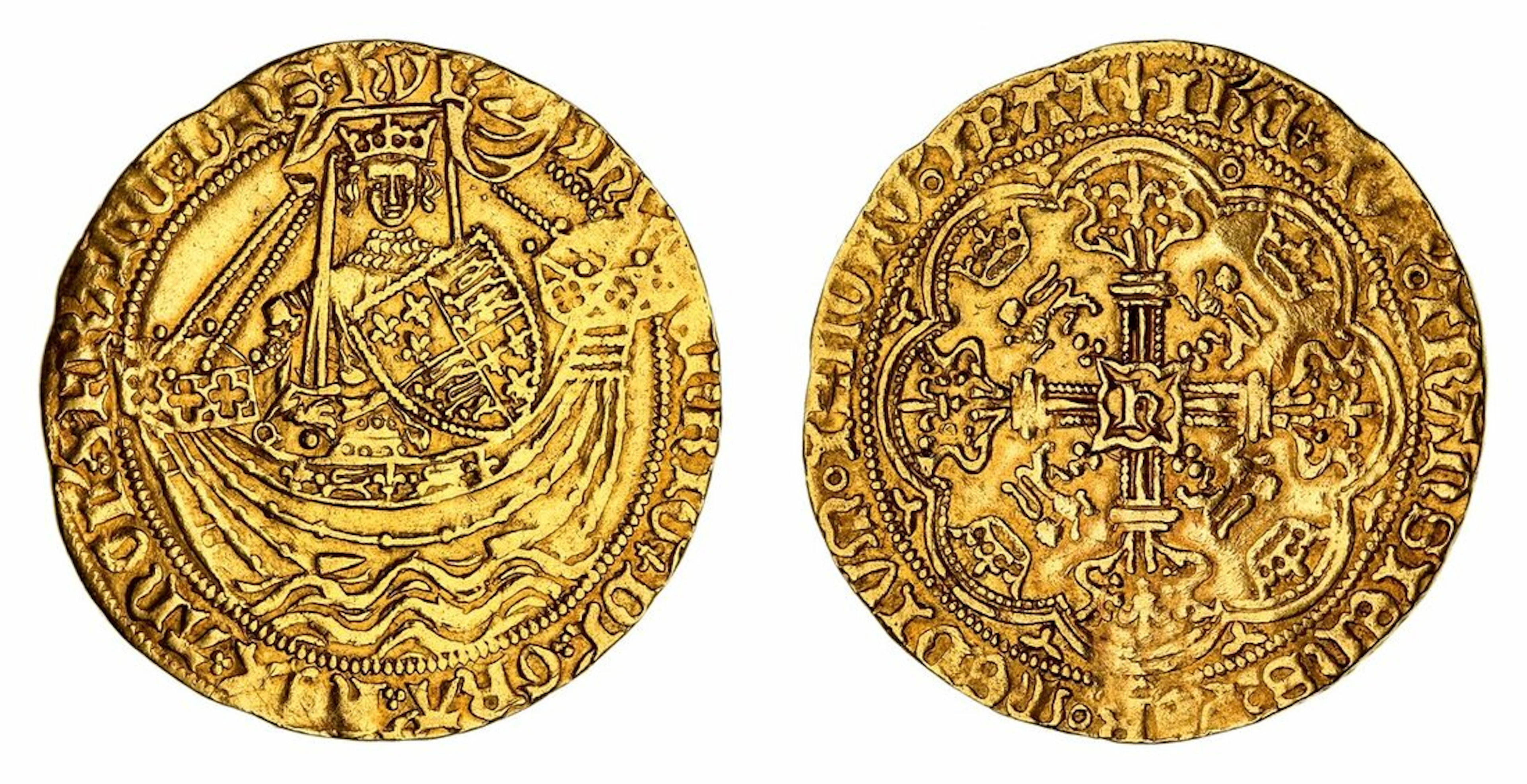 Henry VI, First Reign (1422-1461), Annulet Issue, Noble, 1422-1423