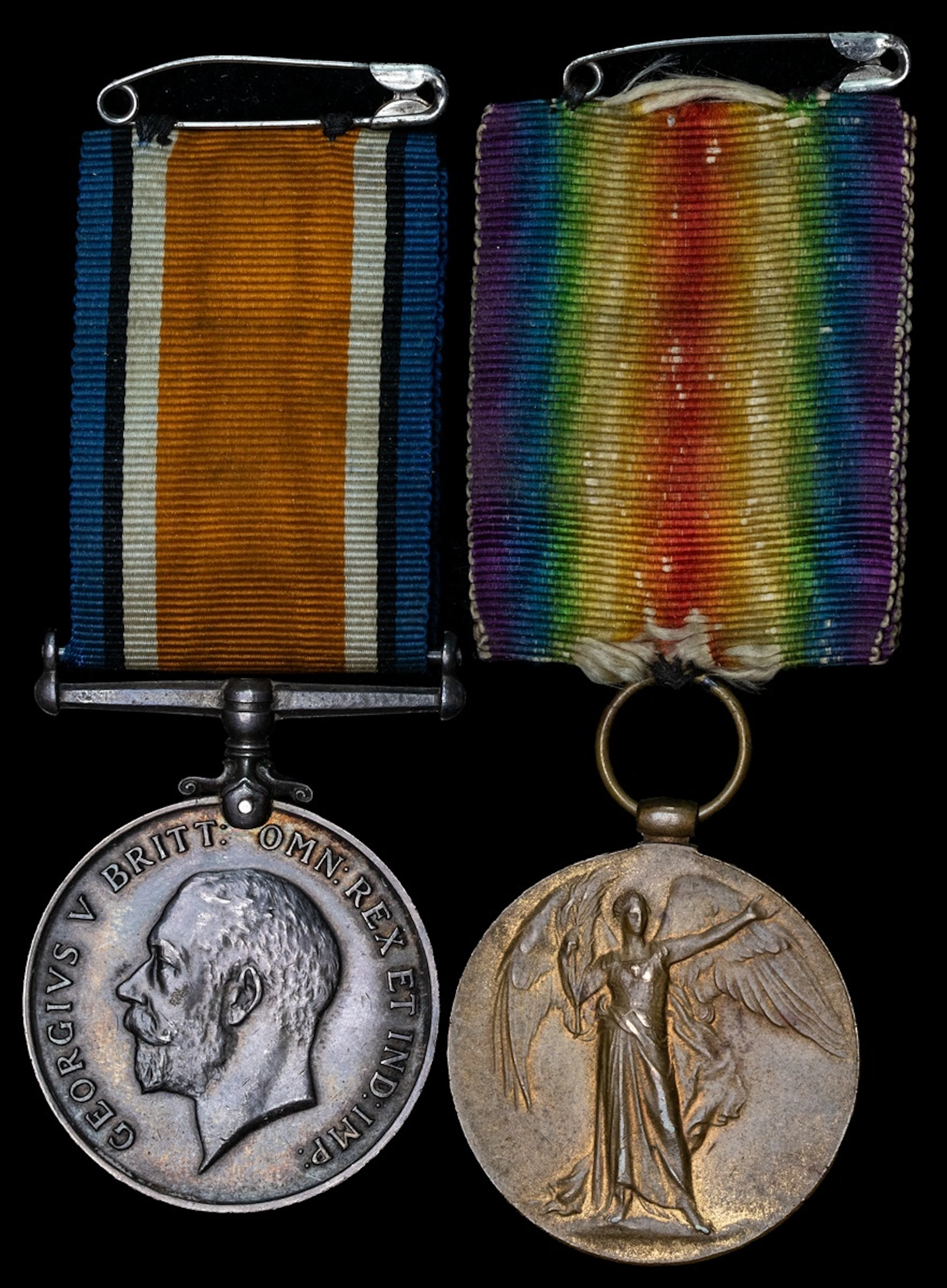 Pair: Private G. H. Walker, M.M., Nottinghamshire & Derbyshire Regiment