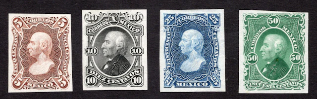1856-1883 Classic Period 1874, "Hidalgo", 5c. to 100c., group of eleven