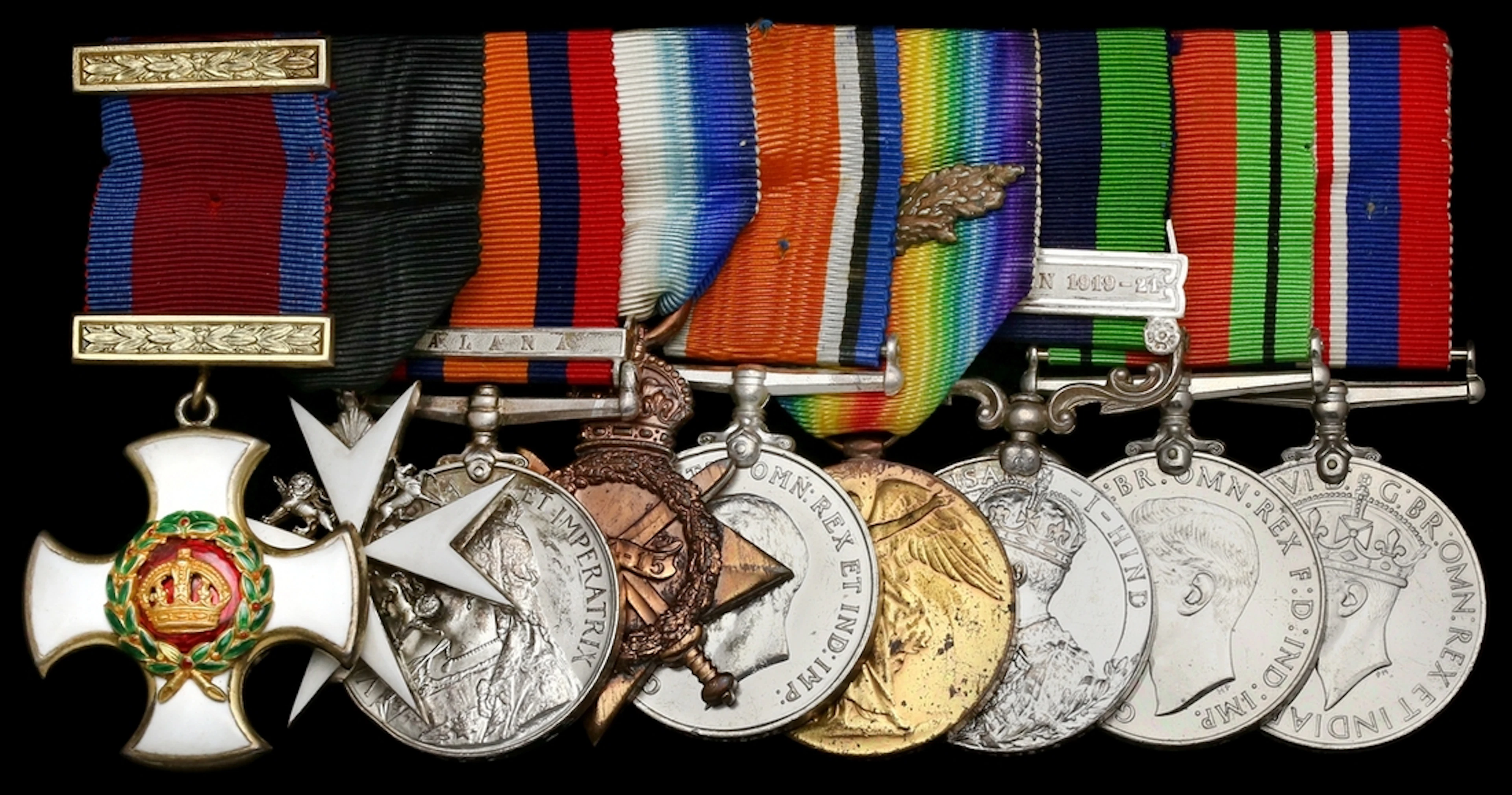 The outstanding Great War D.S.O., Second World War O. St. J. group