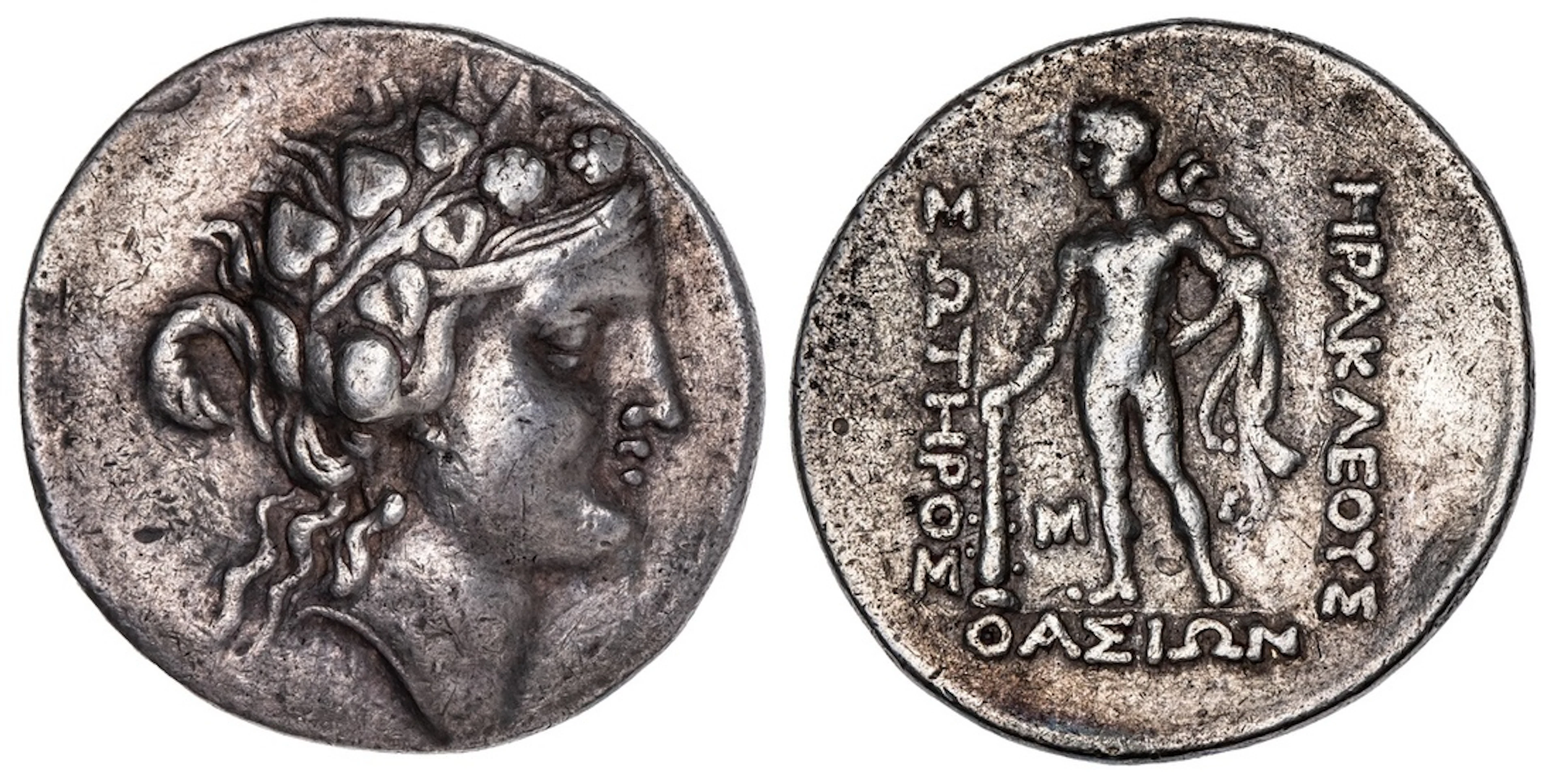 Islands off Thrace, Thasos, AR Tetradrachm, struck c. 140-110 BC