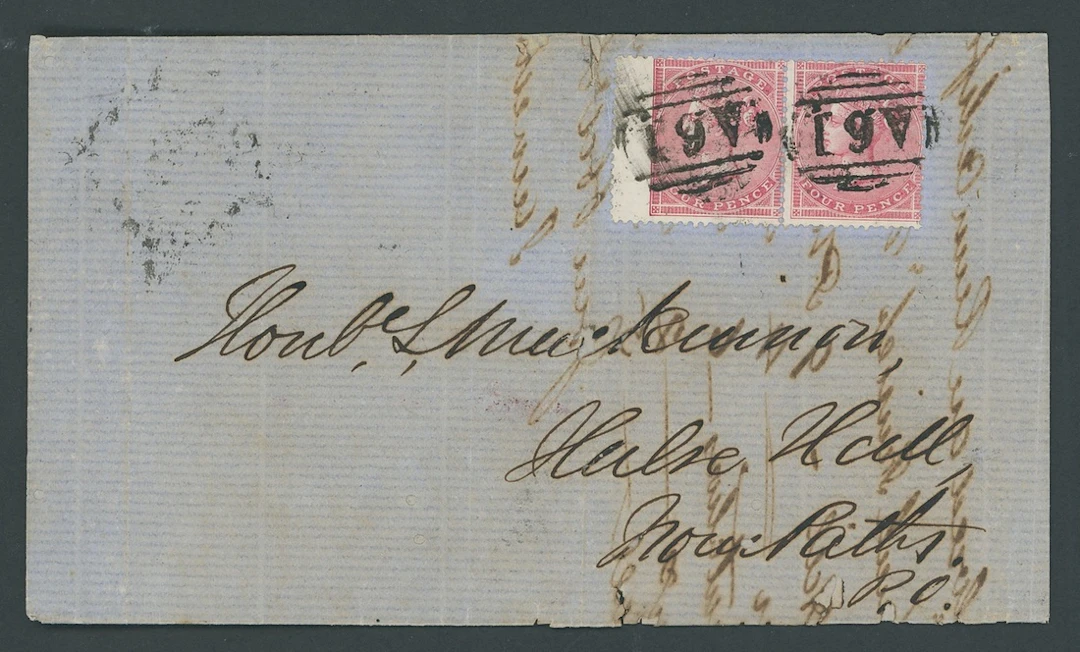 Jamaica Great Britain used in Jamaica Imperial Issues used at Post