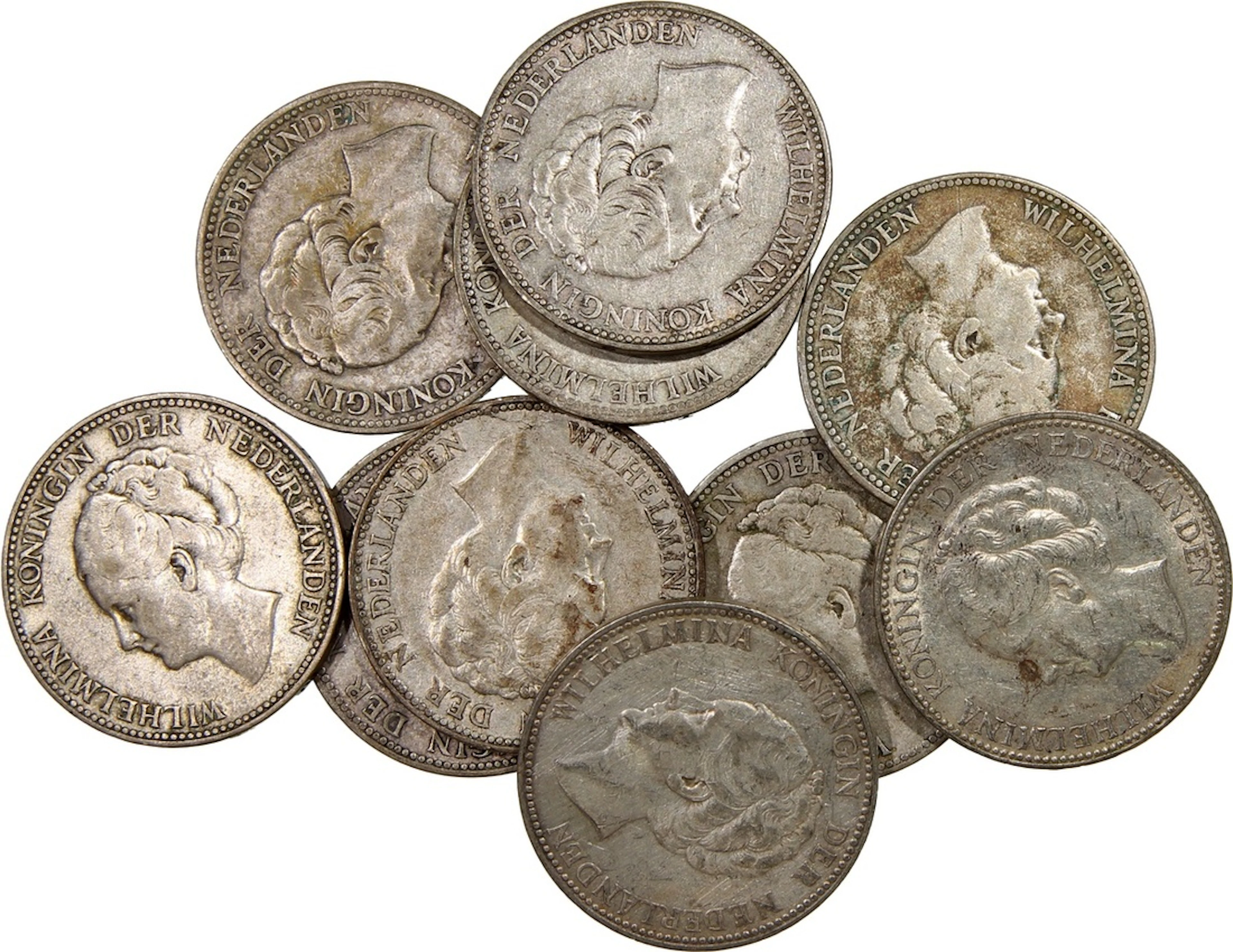 Netherlands, Wilhelmina I 1 gulden (10), 1922