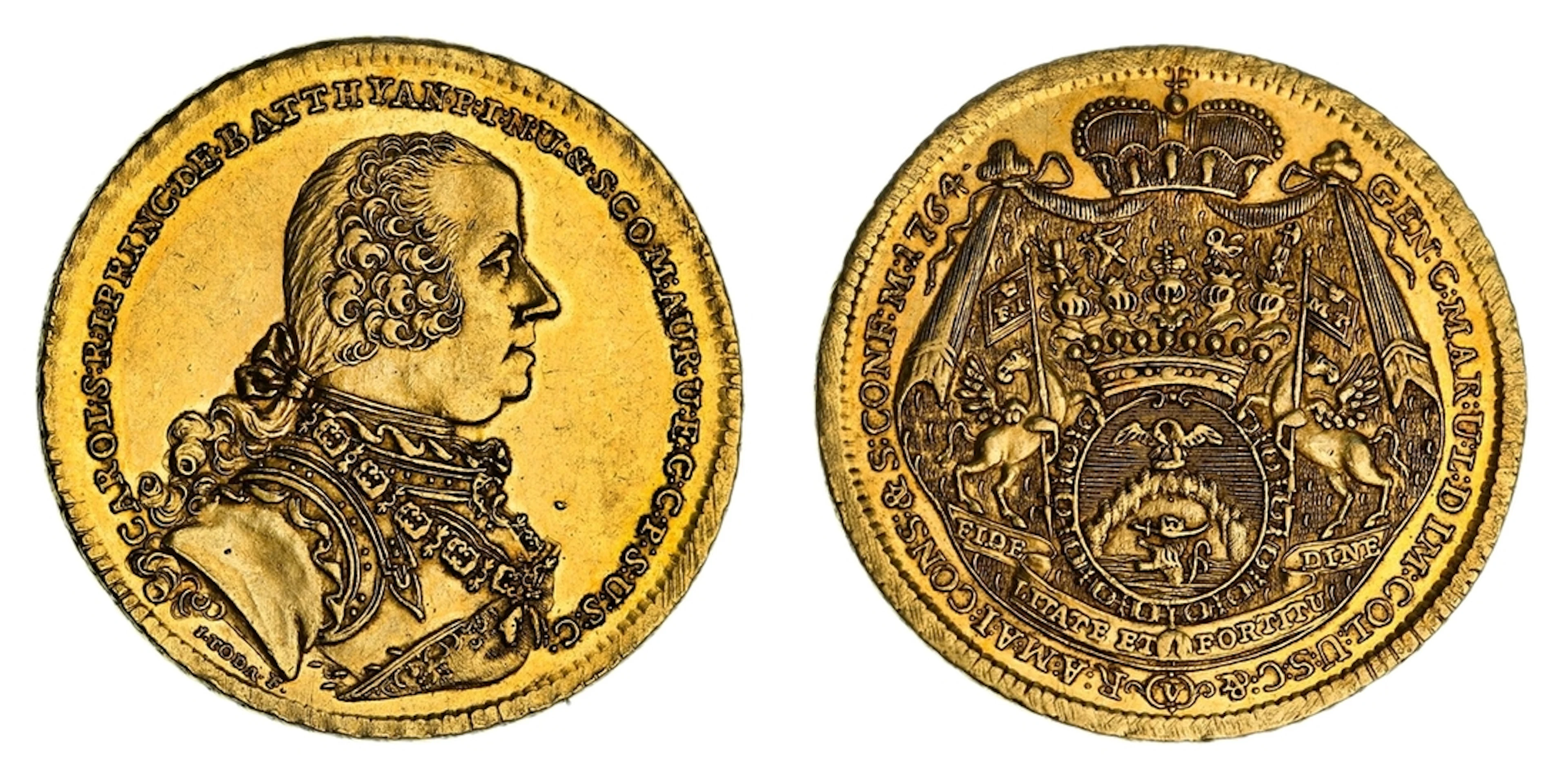 NGC AU58 | *Top Pop* | Austria, Principality of Batthyány, Karl Josef