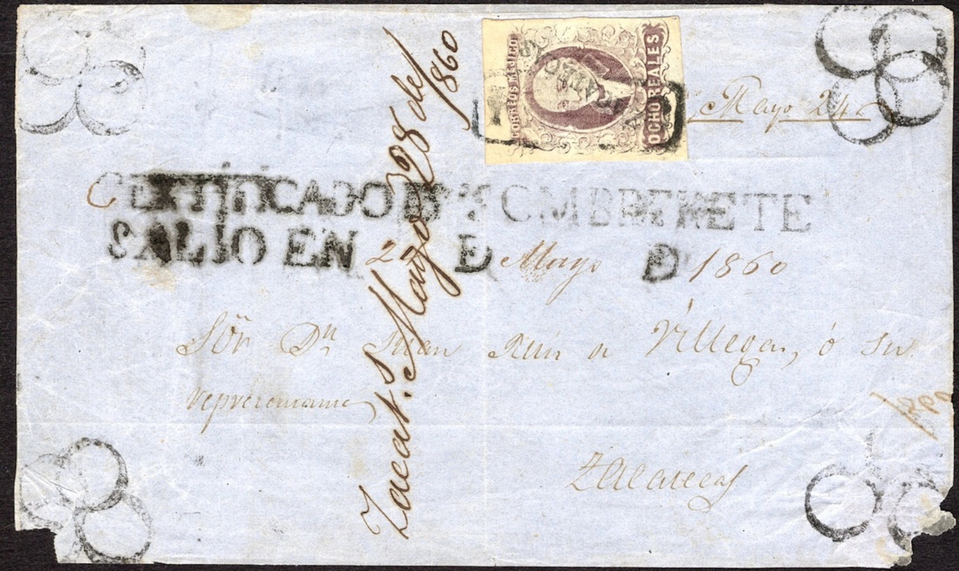 Mexico 1856 "Hidalgos"