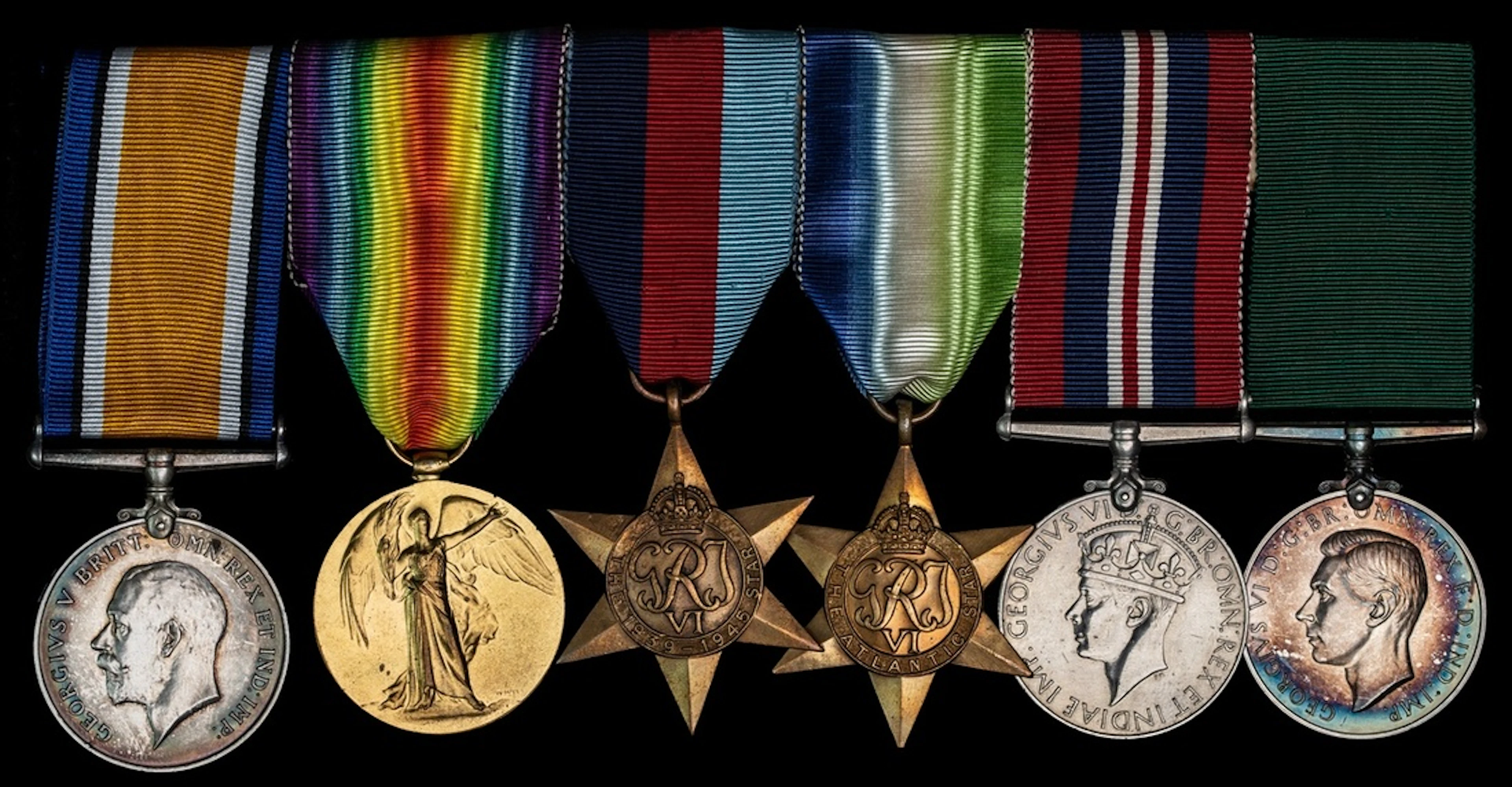 Six: Leading Seaman F. T. Ward, Royal Naval Reserve, late Royal Navy