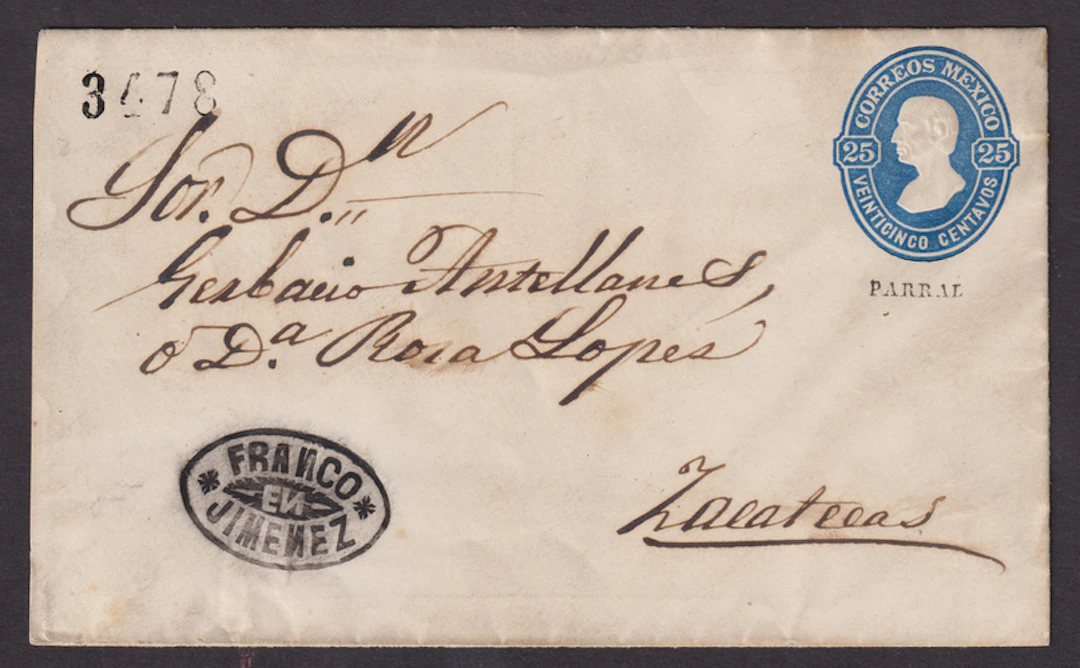 Mexico, 1874 "Hidalgos" Issue