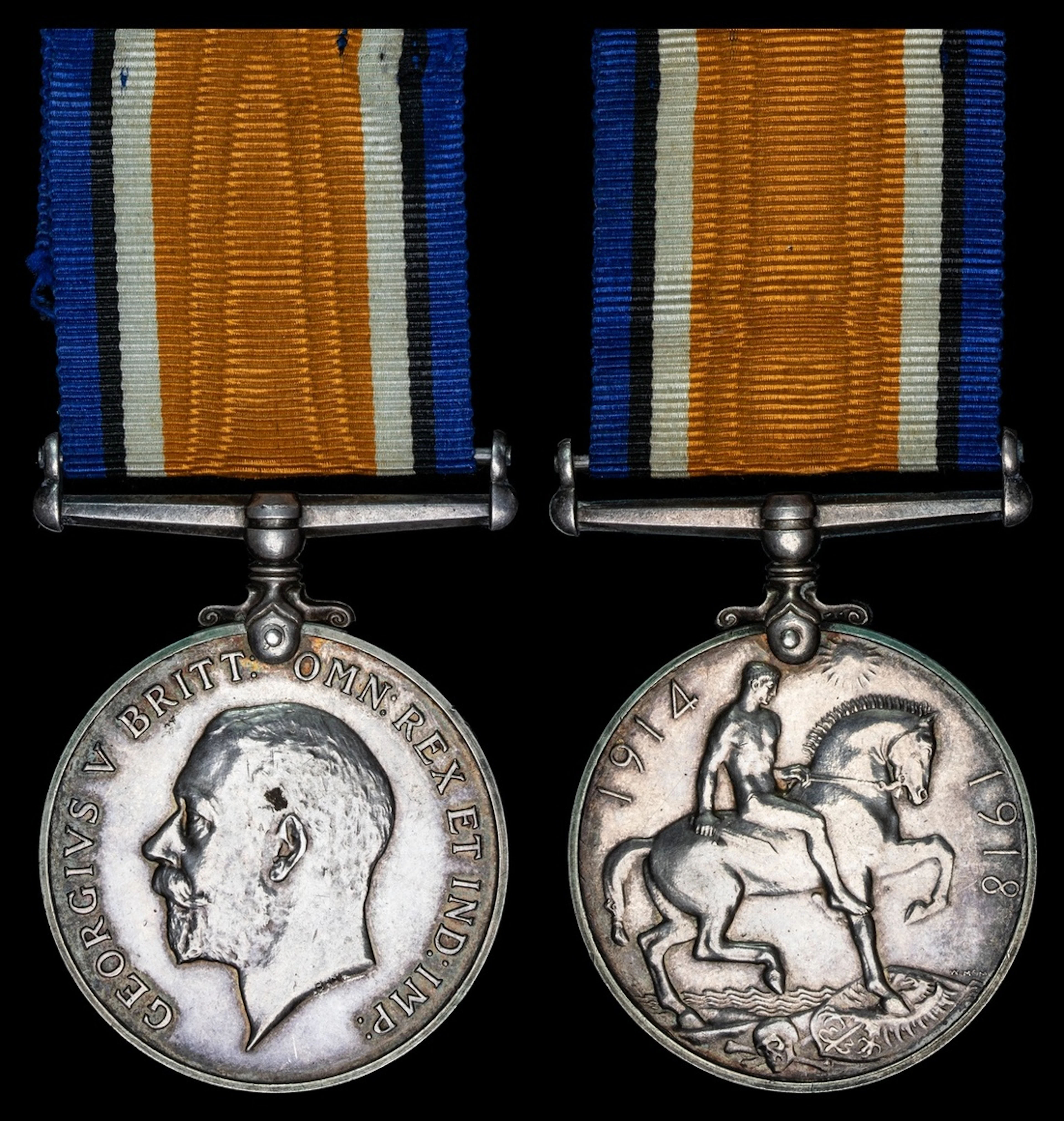 The British War Medal awarded to Corporal W. Rumford, D.C.M., 31st