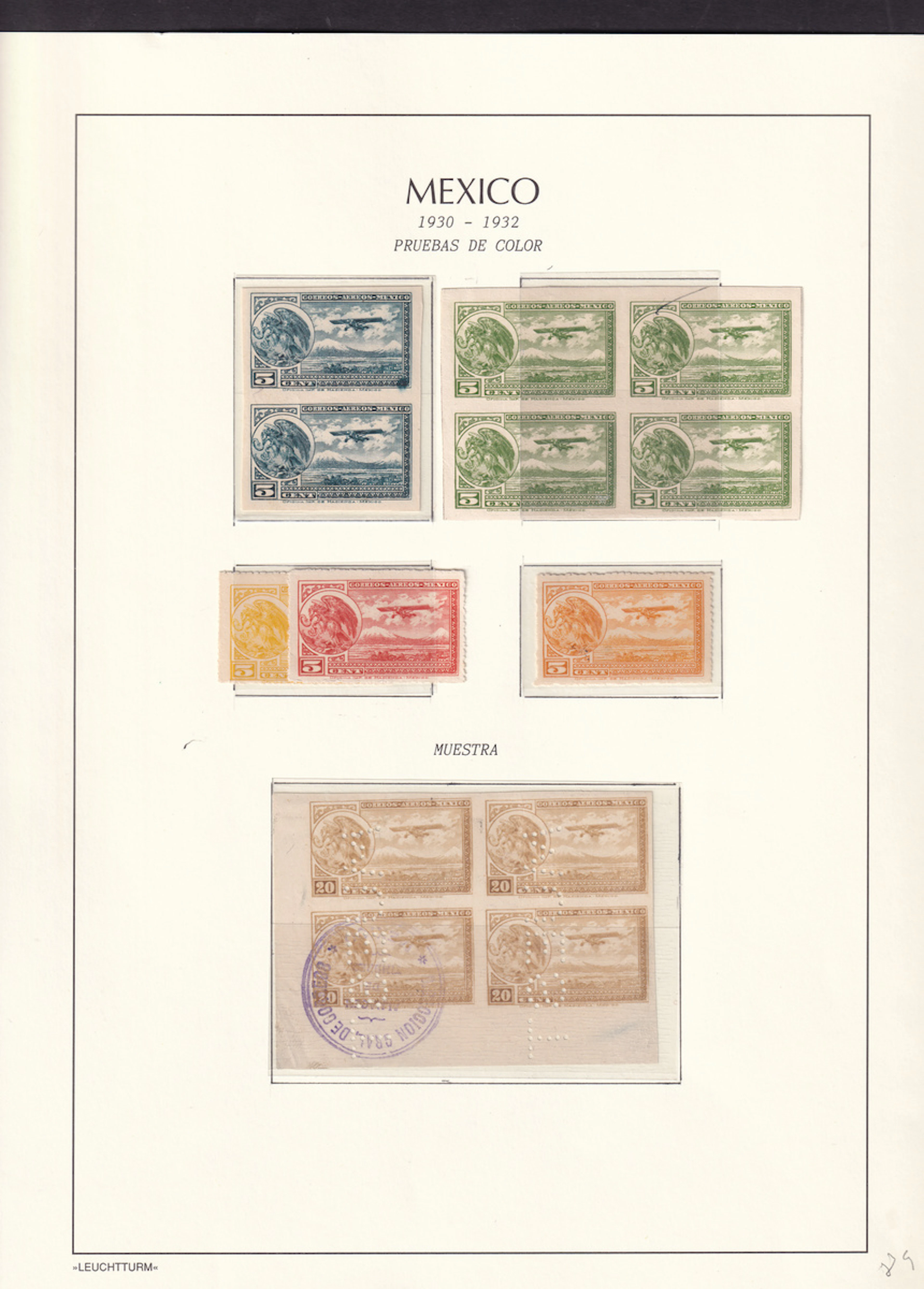 1914-1940 Revolutionary and Early 20th Century Period 1930-32, Airmail