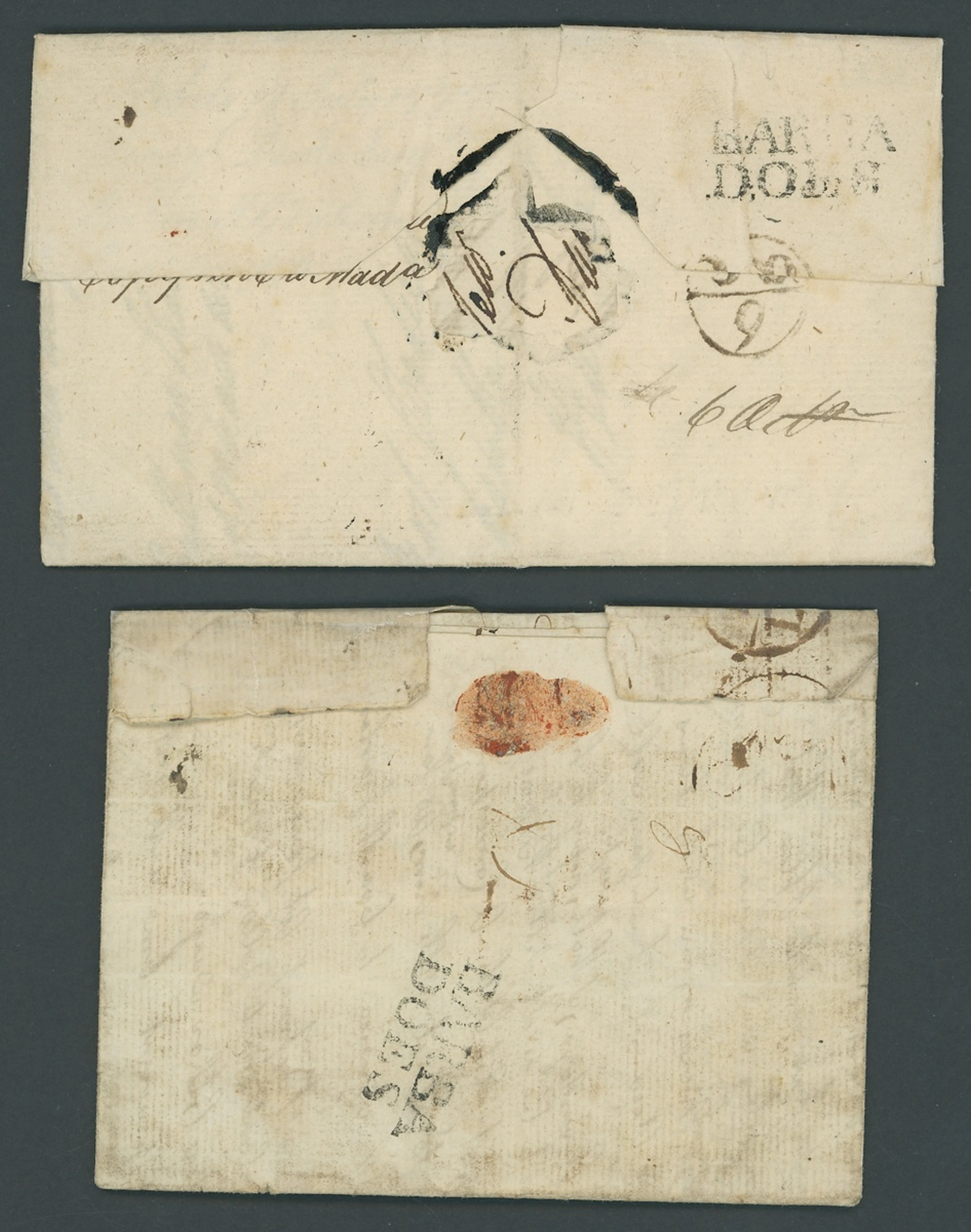 Barbados Early Letters and Handstamps 1777 (18 July) entire letter