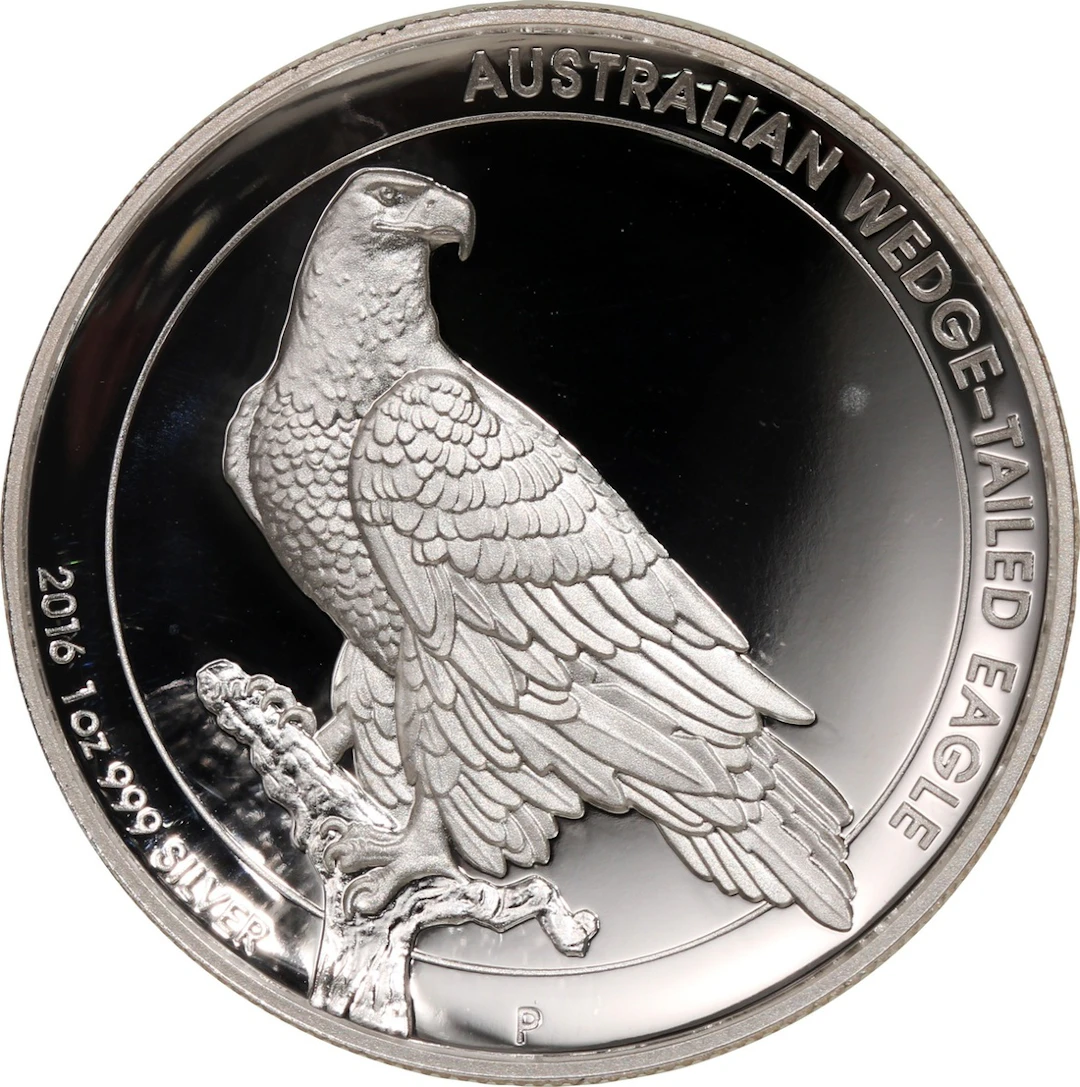 Australia, [NGC PF69 UC] silver proof $1, 2016, 'Wedge-Tailed Eagle'