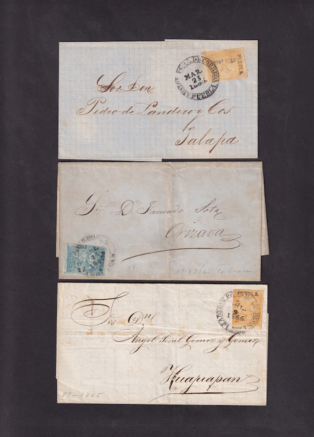 Mexico 1864 "Eagles" Issue