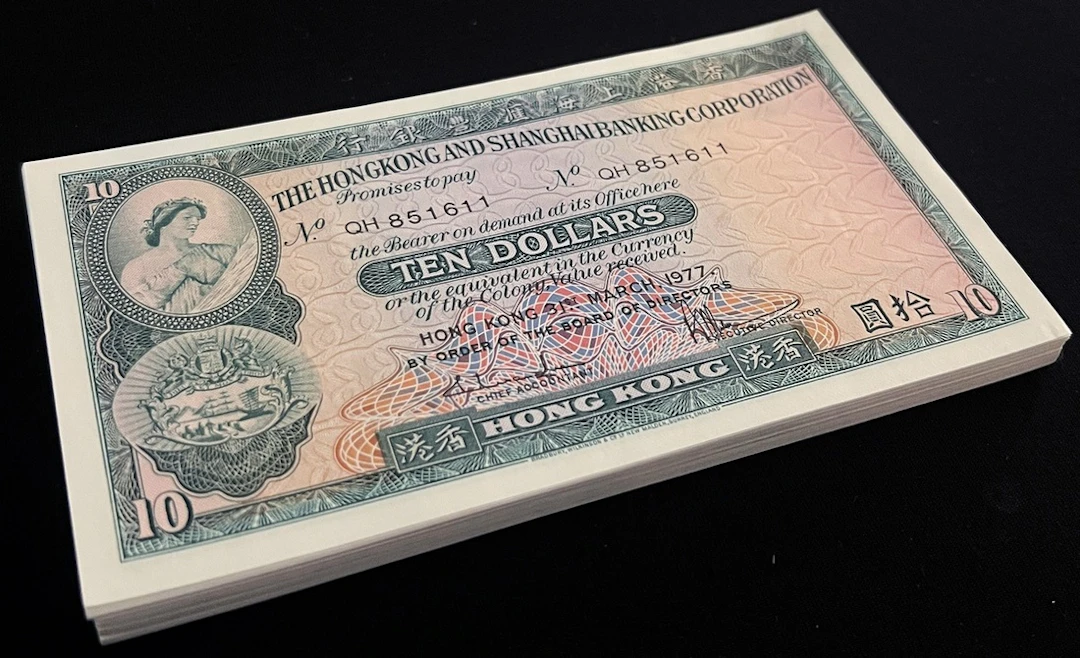 HongKong & Shanghai Banking Corporation, $10 (60), including several