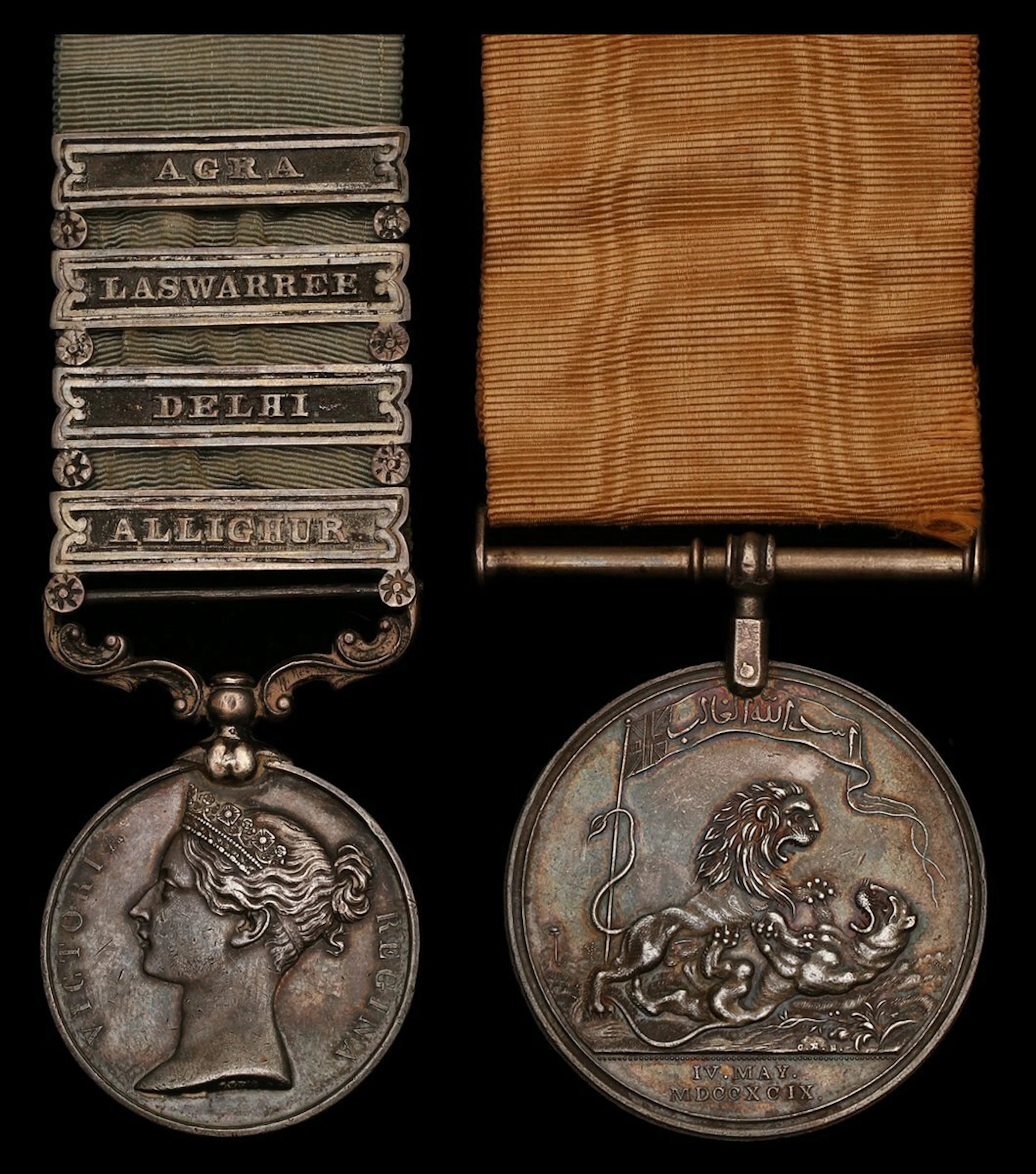 Sold by Order of the Family The early Indian campaign pair attributed