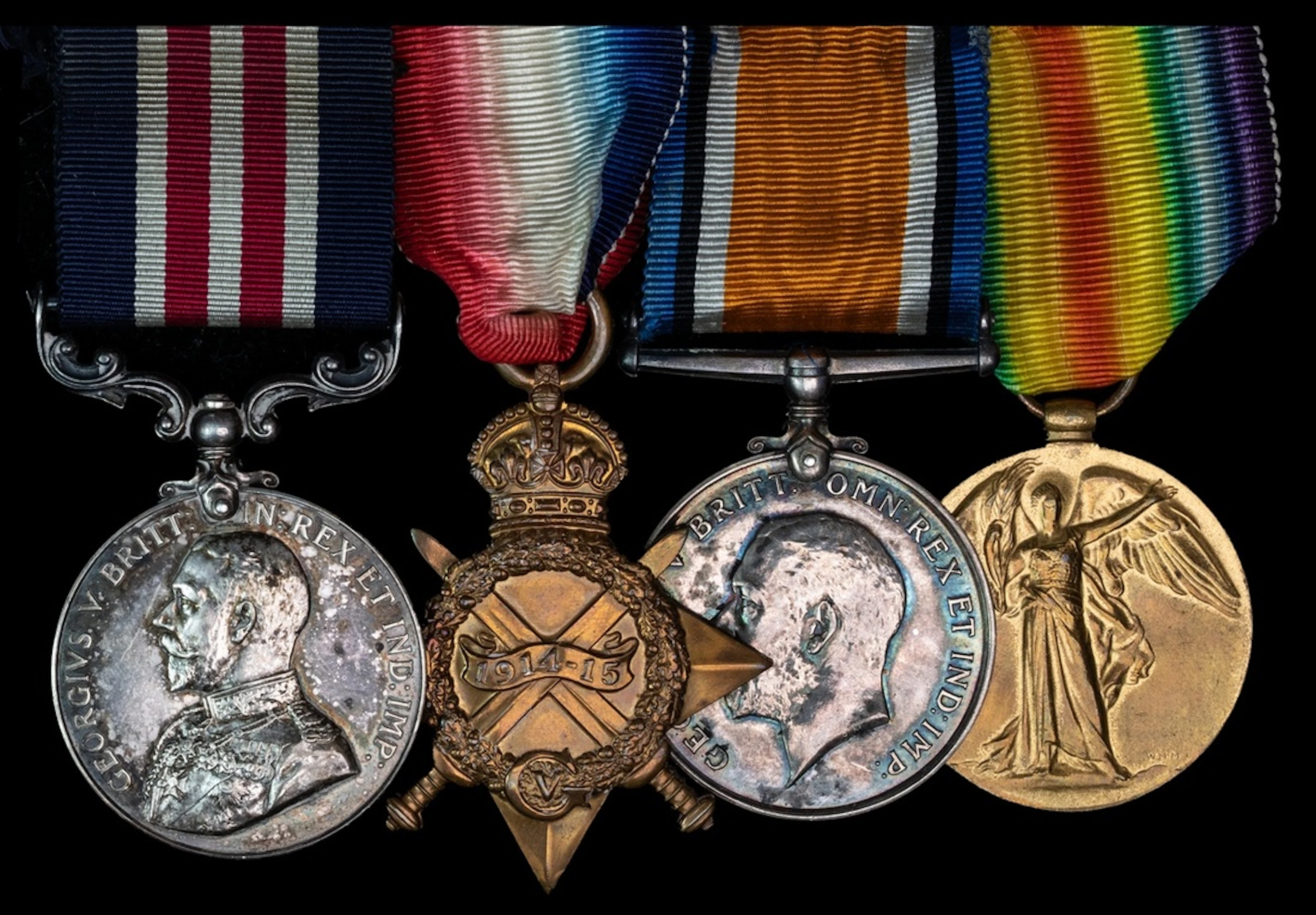 A Great War M.M. group of five awarded to Sergeant W. A. Hayes, North