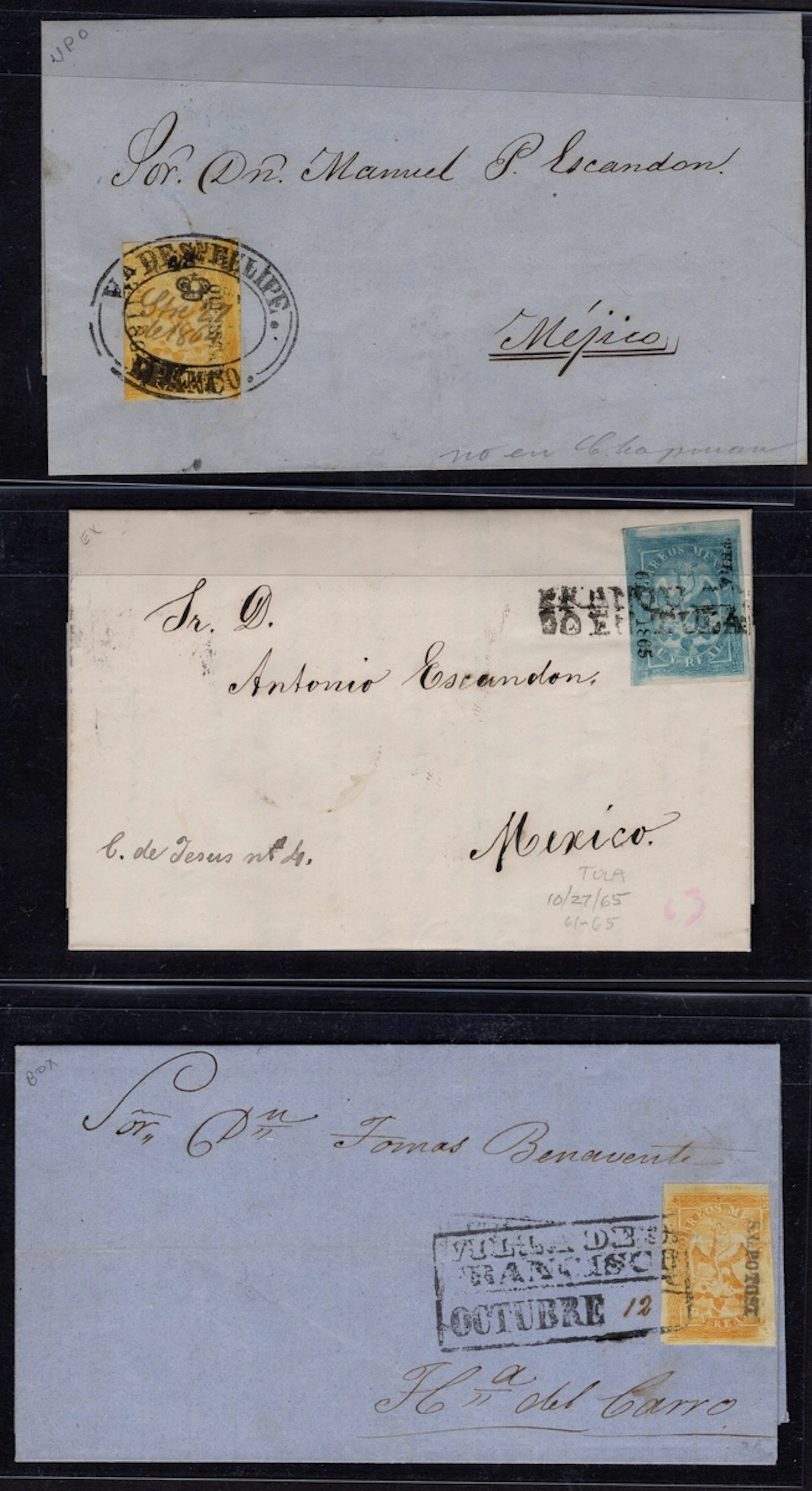 Mexico 1864 "Eagles"