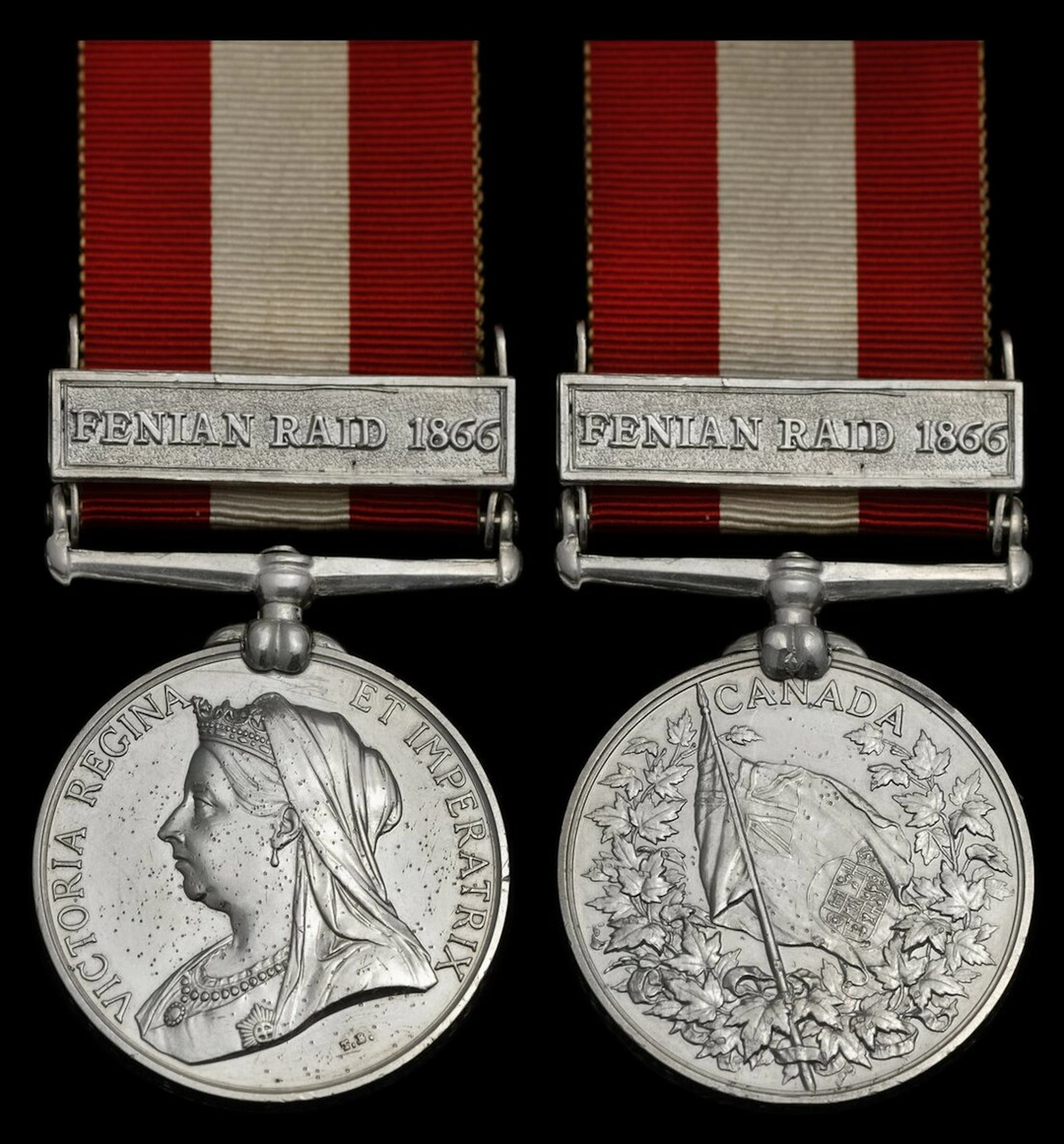 The Canada General Service Medal awarded to Captain R. H. Wellings