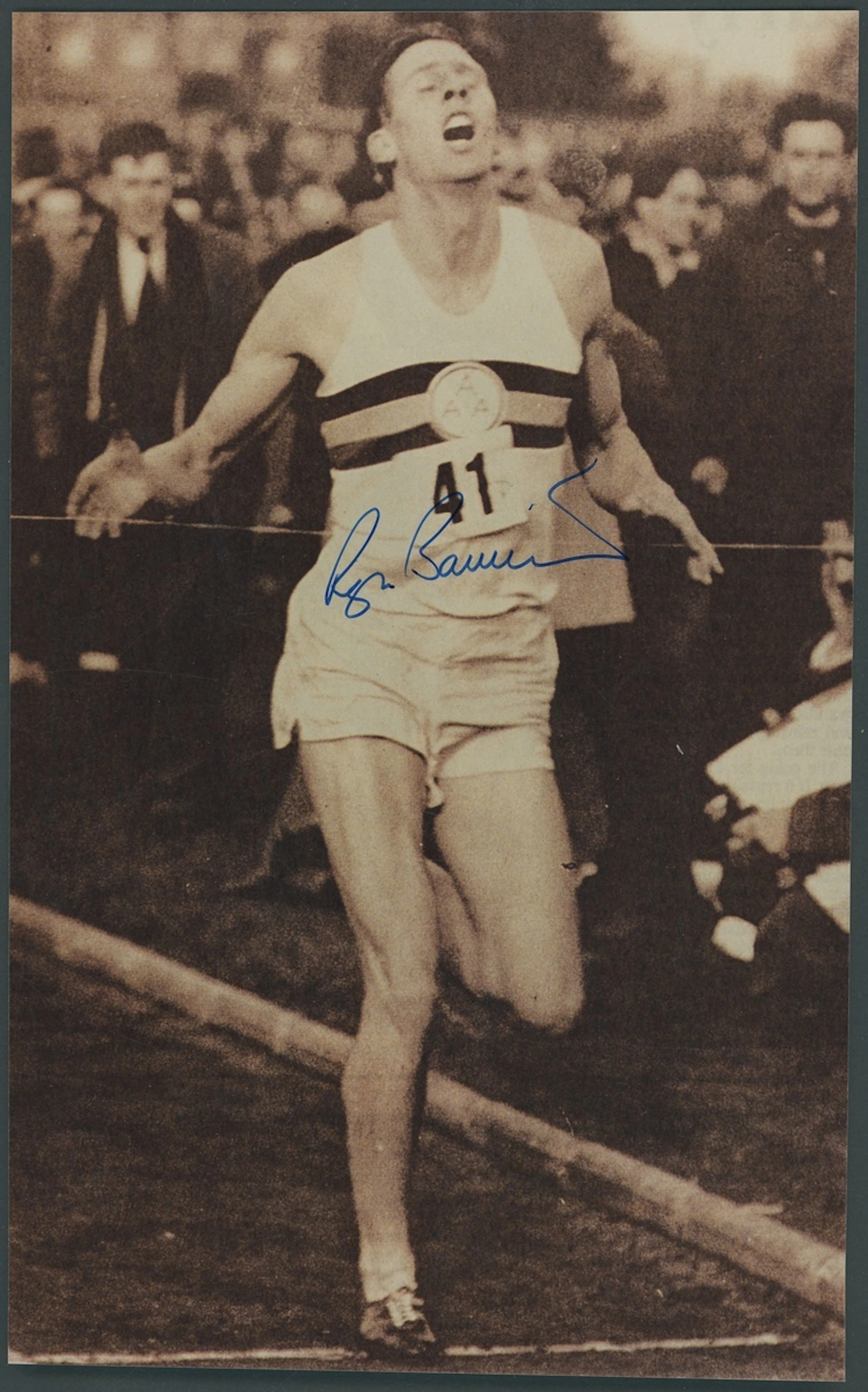 Great Britain Autographs Sir Roger Bannister (1929-2018), English