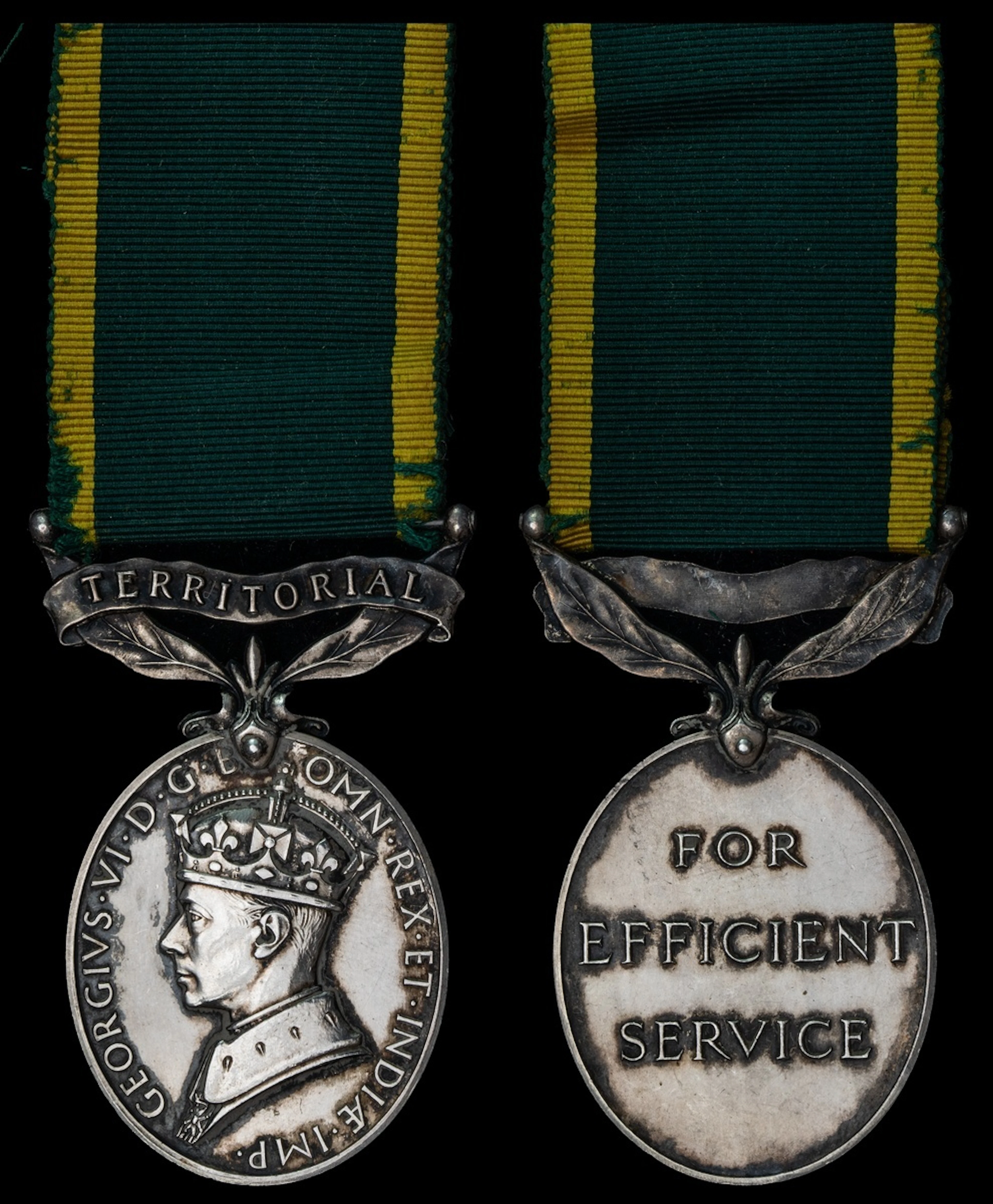 The Efficiency Medal awarded to Gunner E. Jones, Royal Artillery