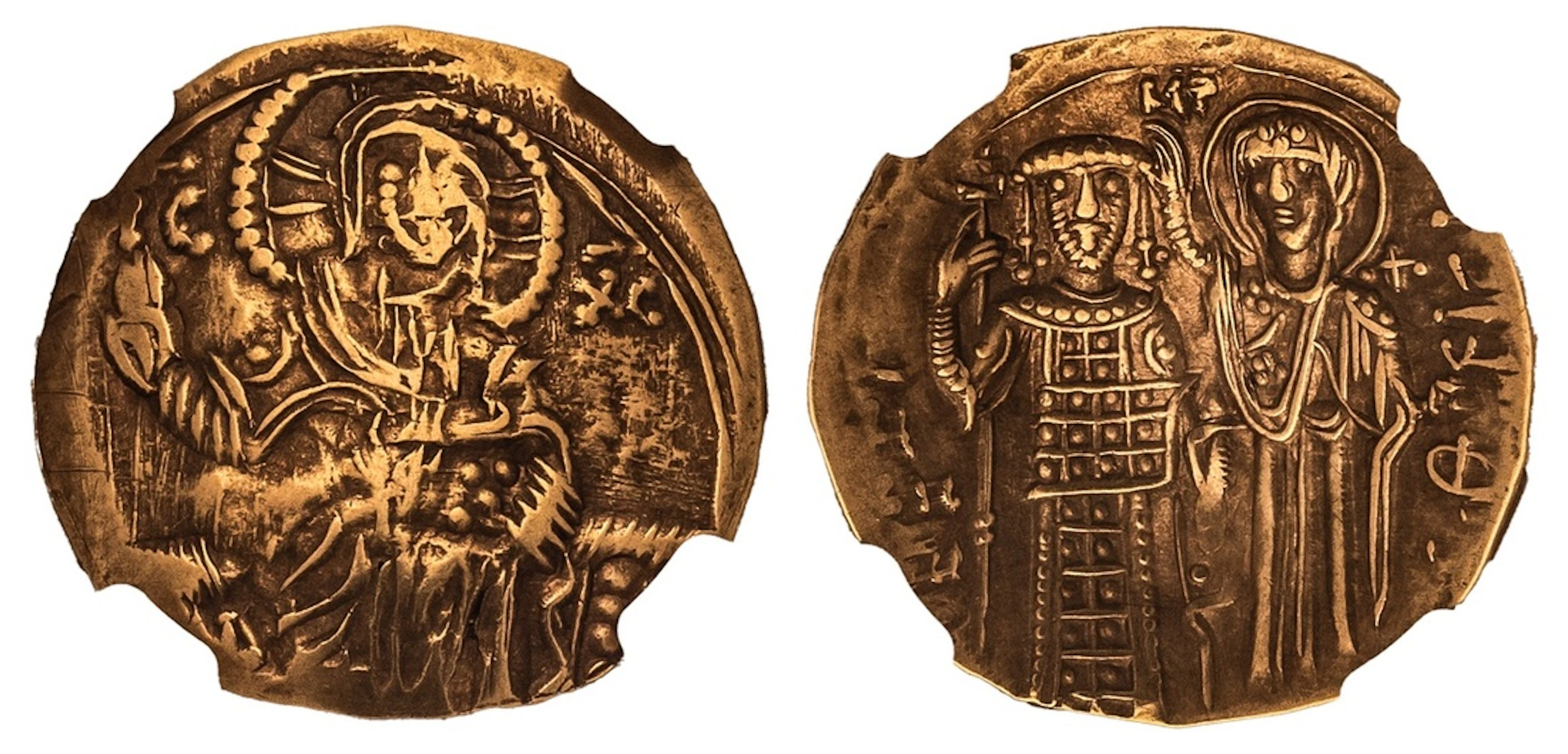 NGC Ch XF | Empire of Nicaea, John III (1222-1254), AV Hyperpyron