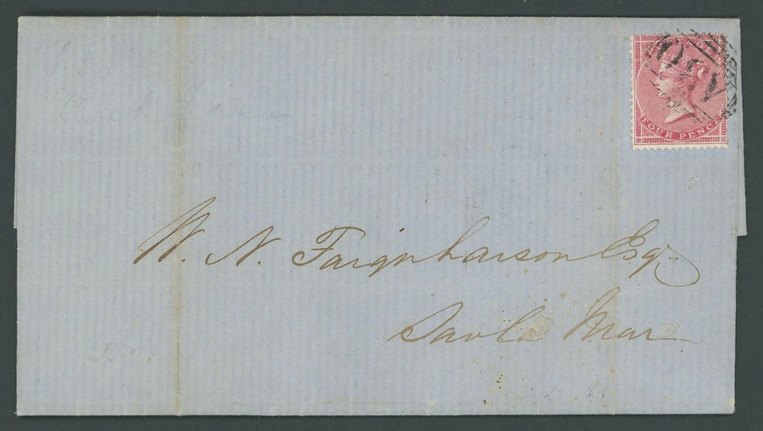 Jamaica Great Britain used in Jamaica Imperial Issues used at Post