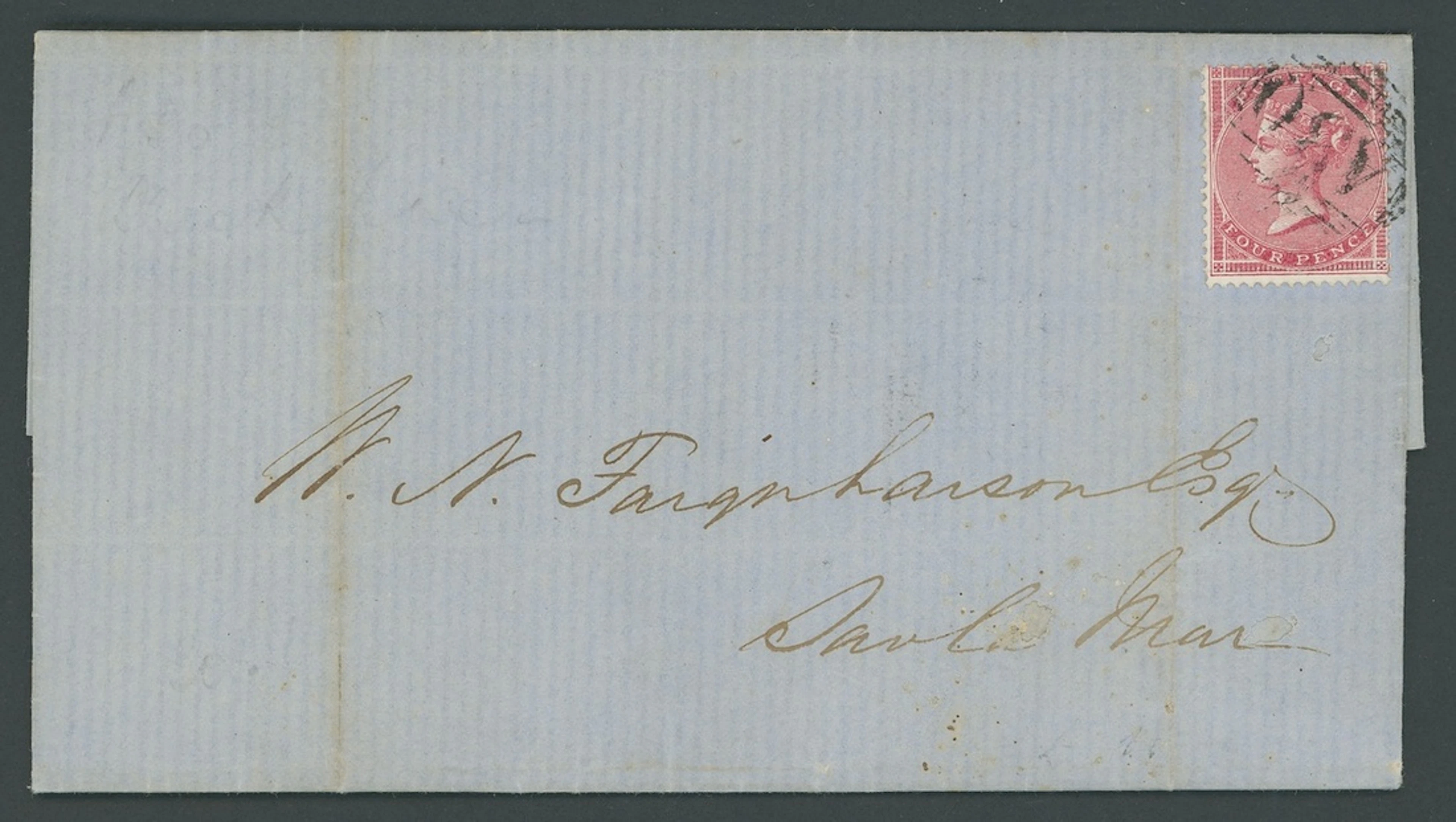 Jamaica Great Britain used in Jamaica Imperial Issues used at Post