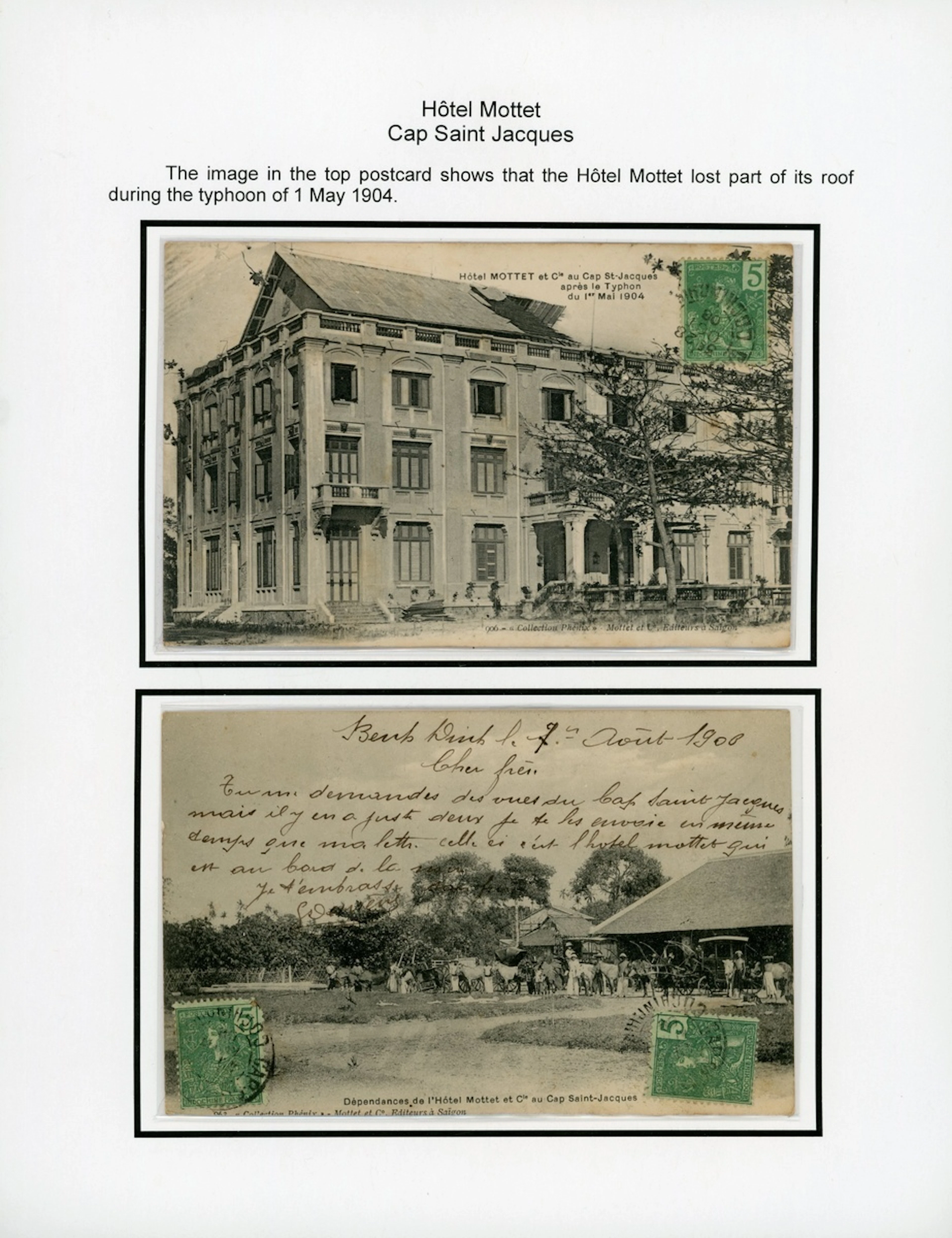 Indo-China French Indo-Chinese Post Office Thematic collections