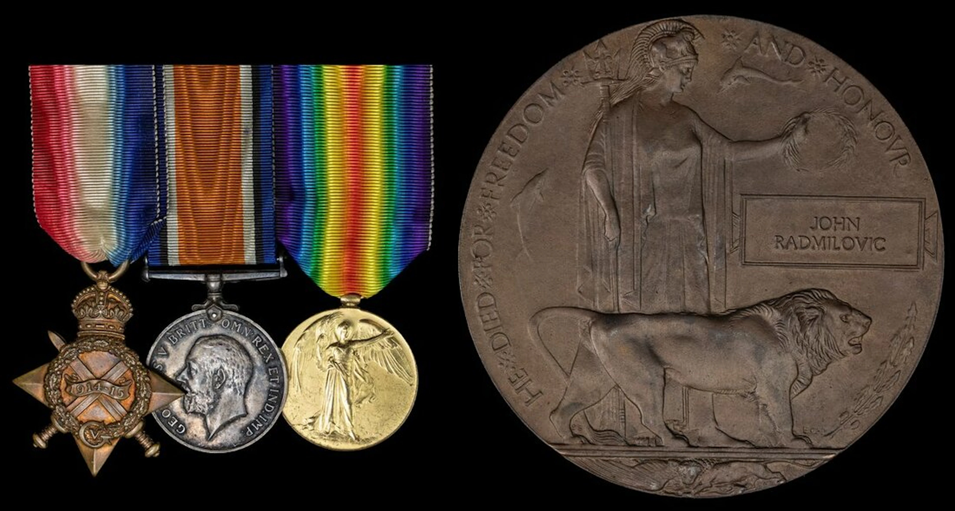 Four: Captain J. Radmilovic, Welsh Regiment, late Gloucestershire