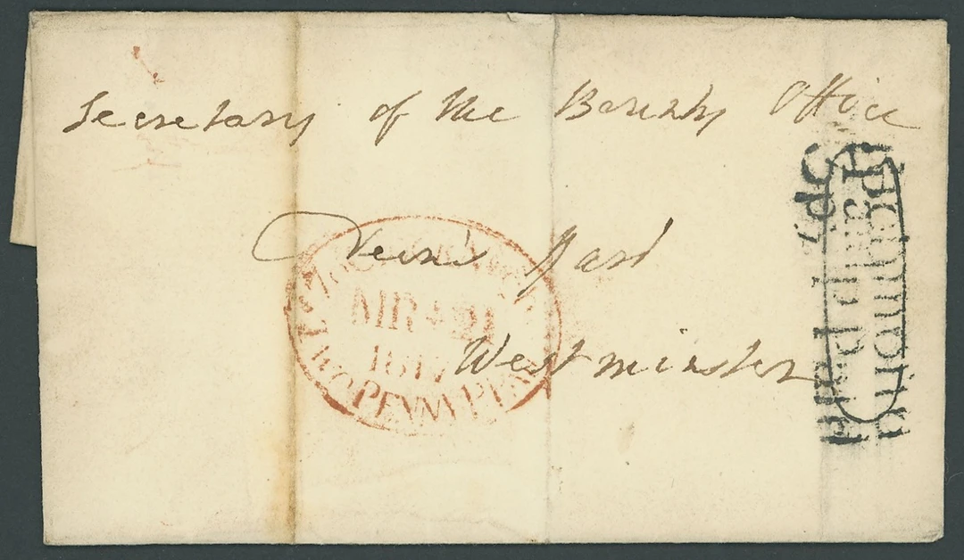 Great Britain Postal History 1817-1928, selection of eleven items