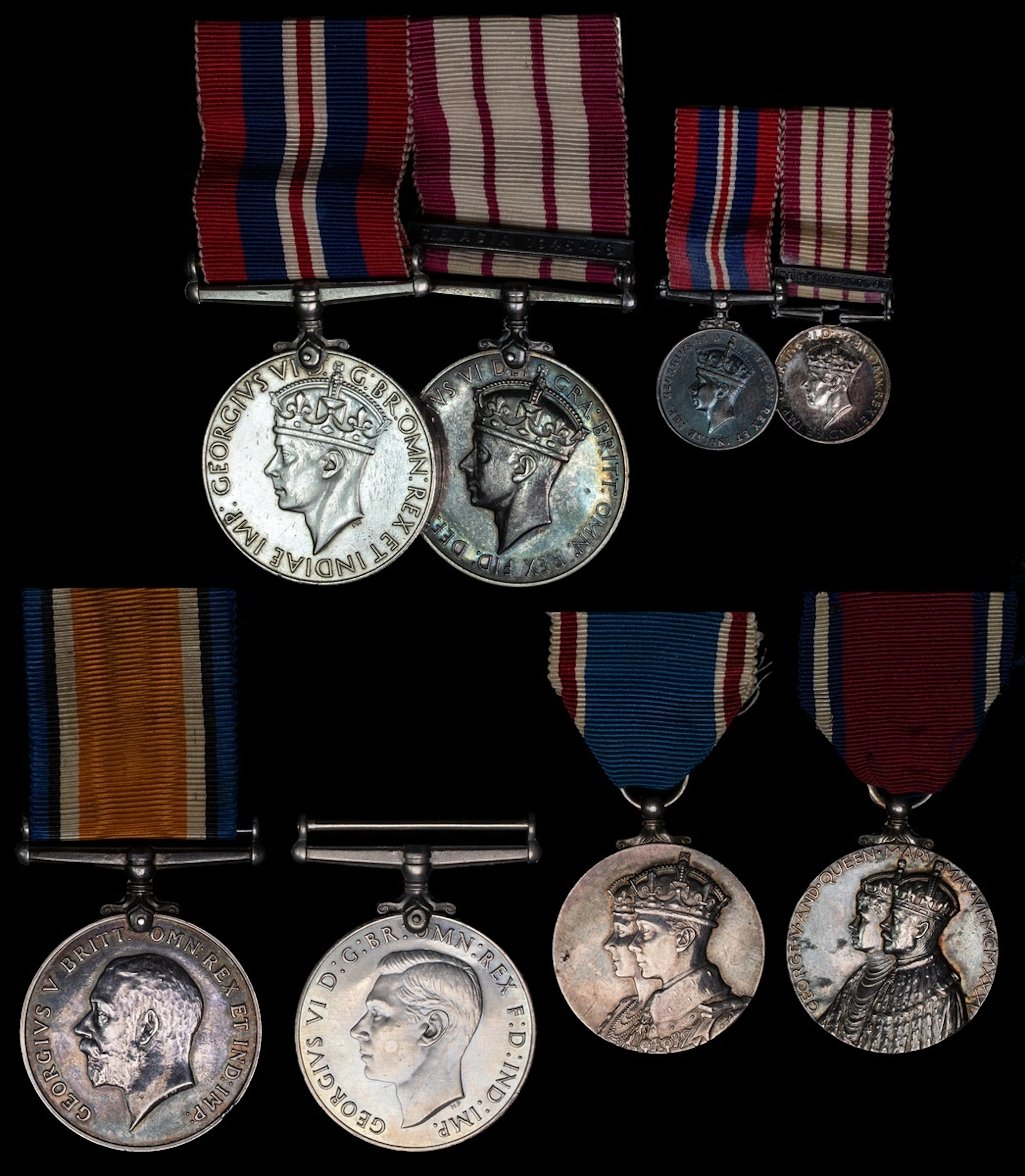 Family group: Four: Brigadier E. C. Walker, Royal Engineers British