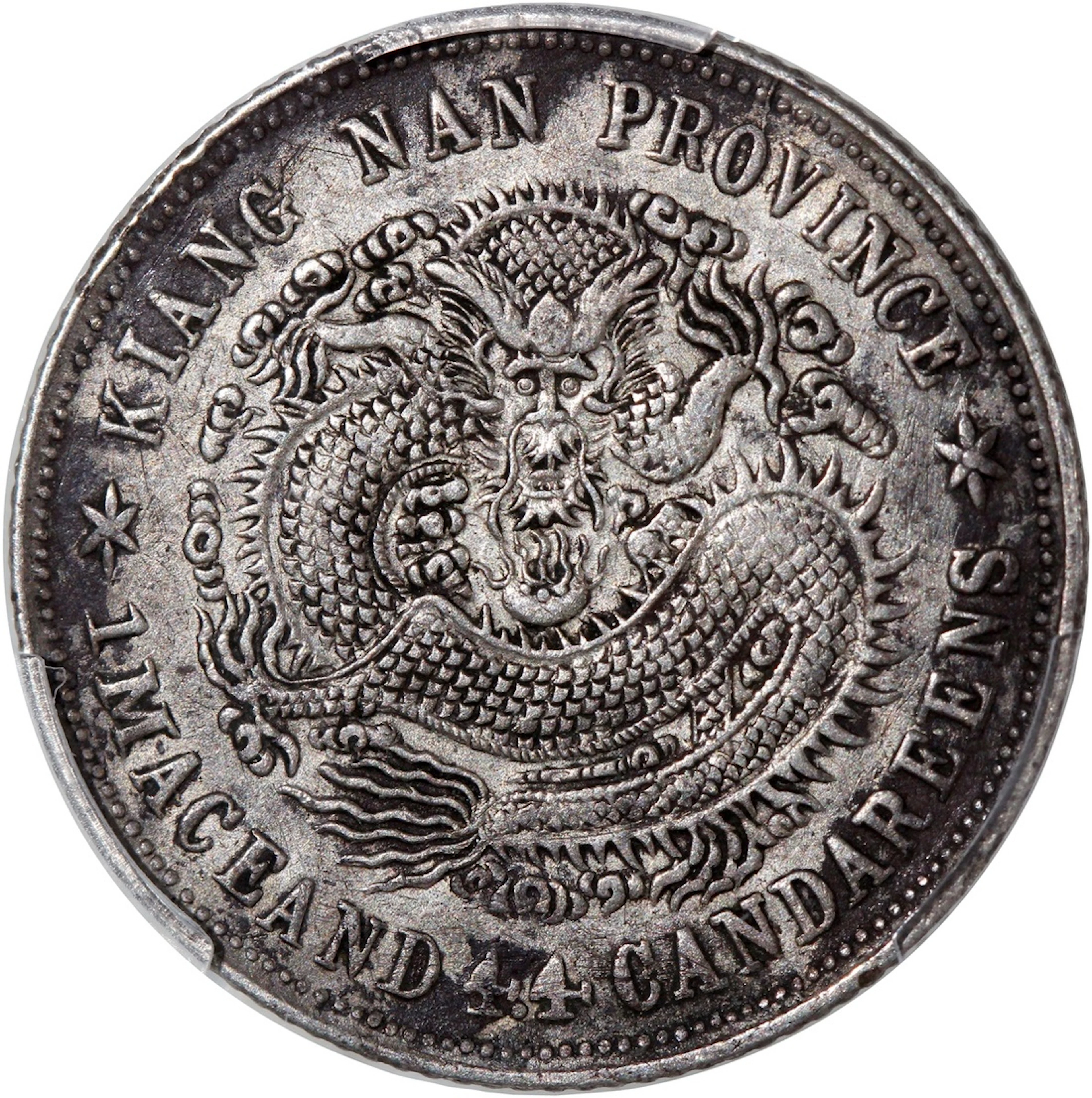 China, Qing Dynasty, Kiangnan Province, [PCGS XF Detail] silver 20