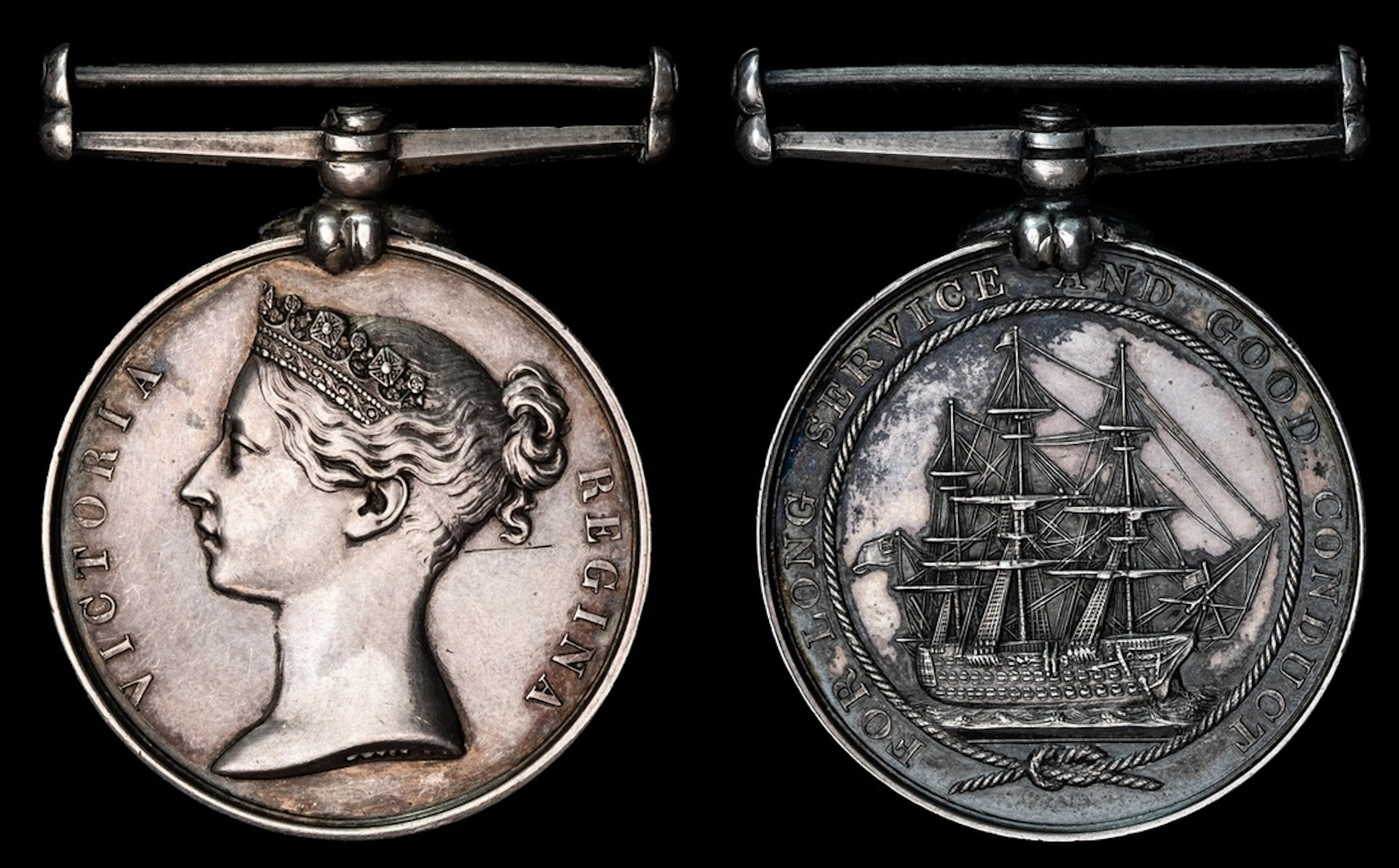 Royal Navy L.S. & G.C., V.R. (Philip Mc.Cowen Qr Mr H.M.S. Duke of