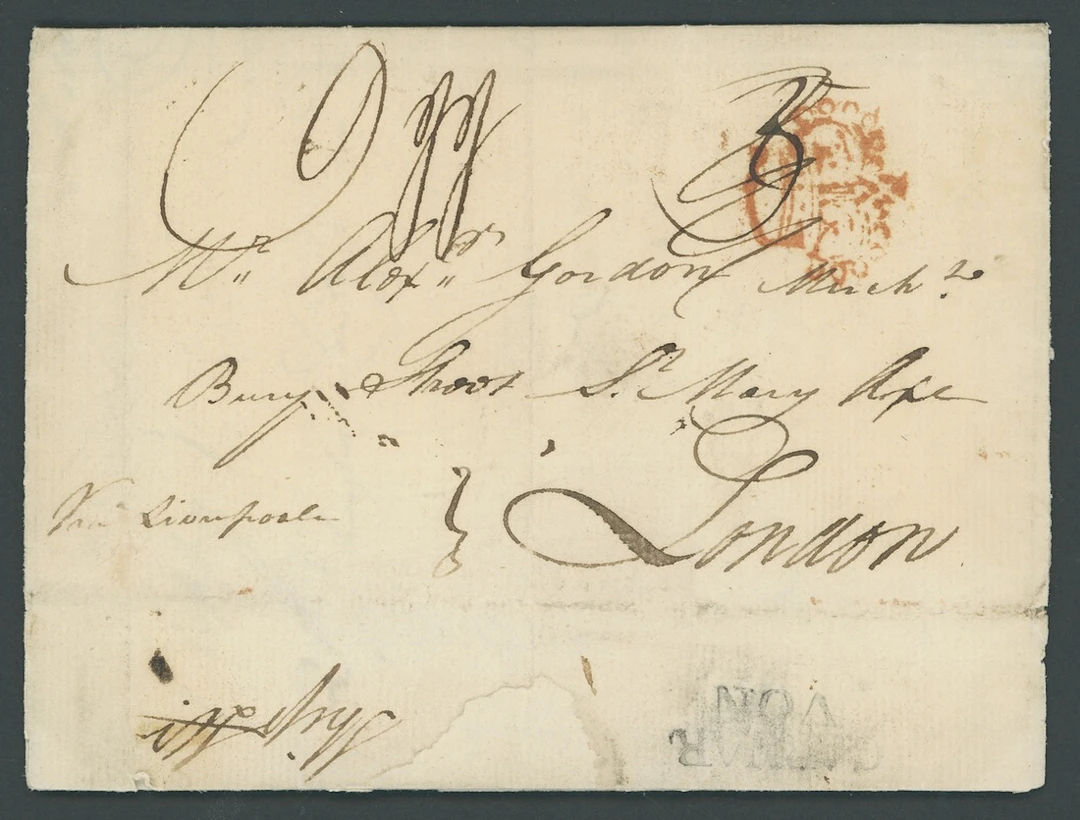Barbados Early Letters and Handstamps 1776 (14 Oct.) entire letter