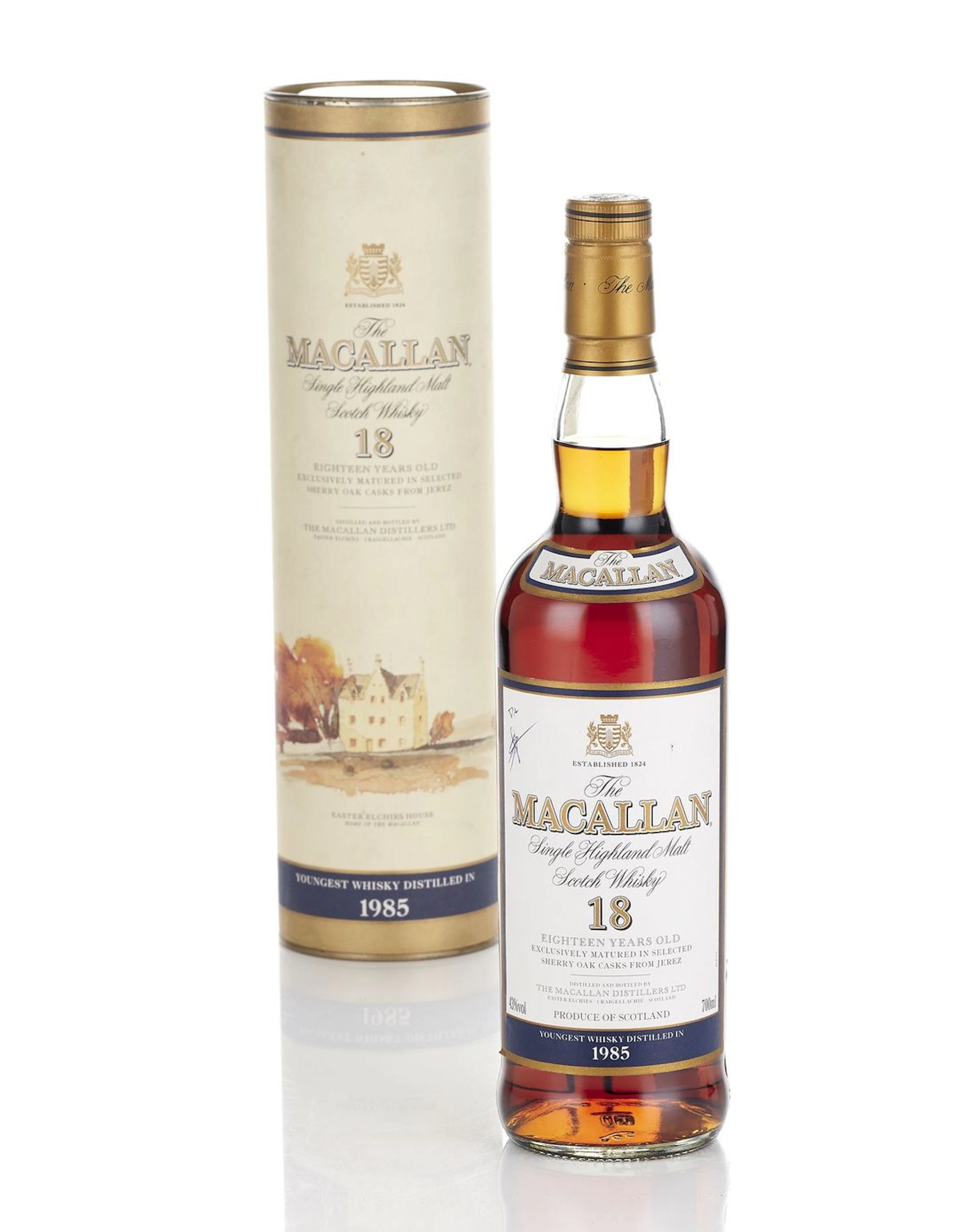 Macallan-1985-18 year old (1 bottle)
