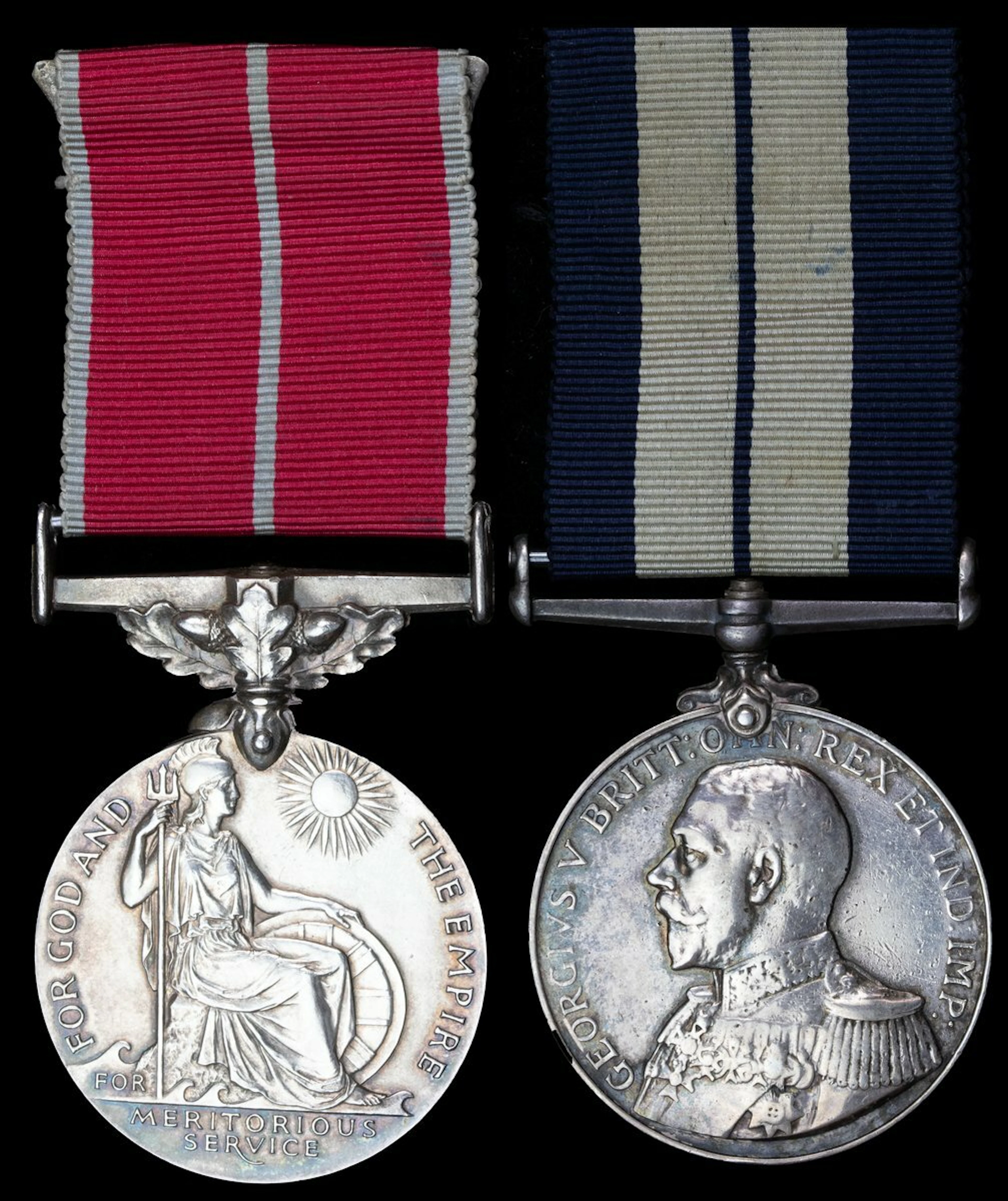 A notable and well-documented Great War D.S.M., Second World War B.E.M.