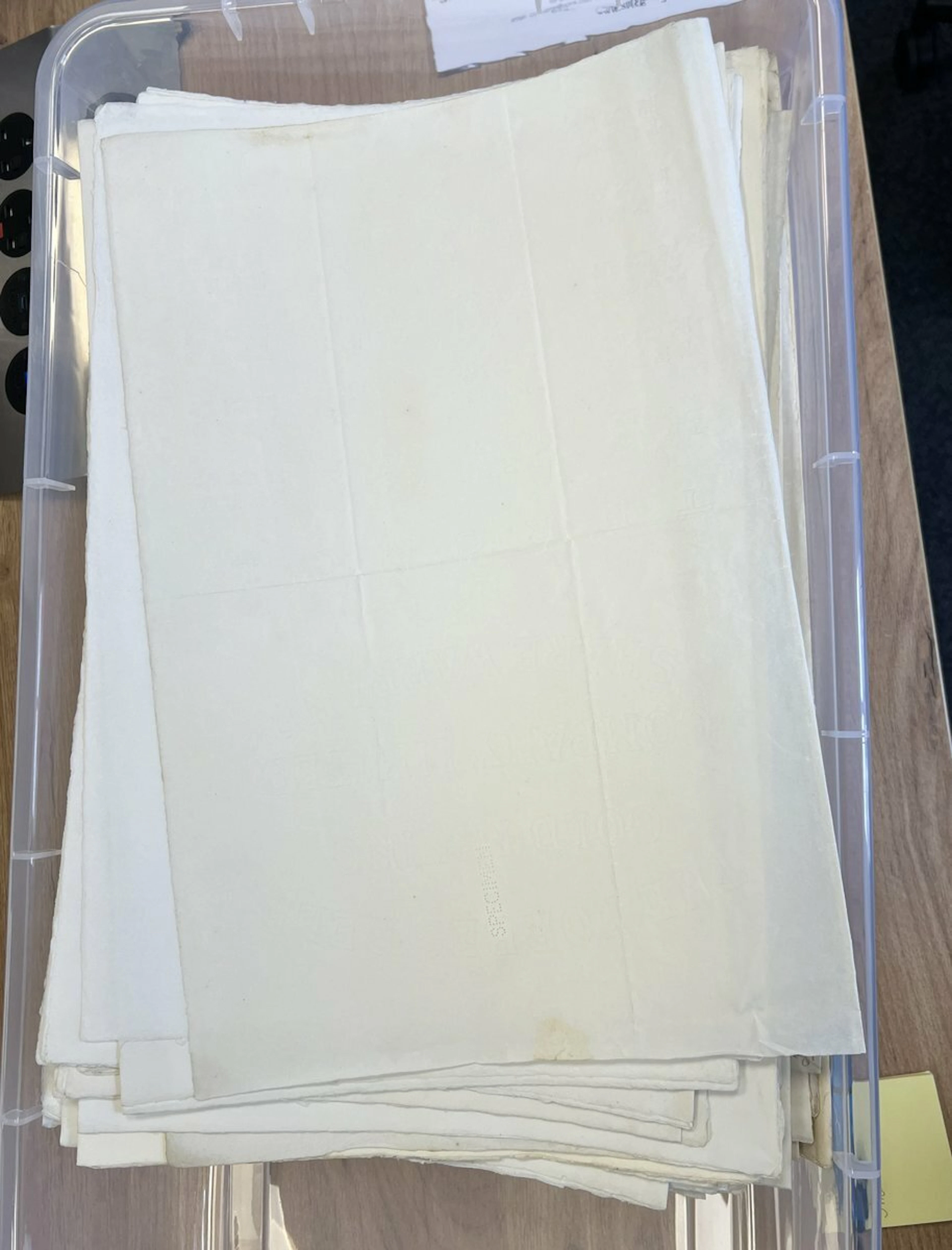 Group of Various Watermarked Papers, [circa 300 items/sheets] viewing advised