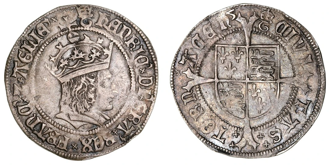 Henry VIII (1509-1547), First Coinage, Groat, September 1513 - 1518