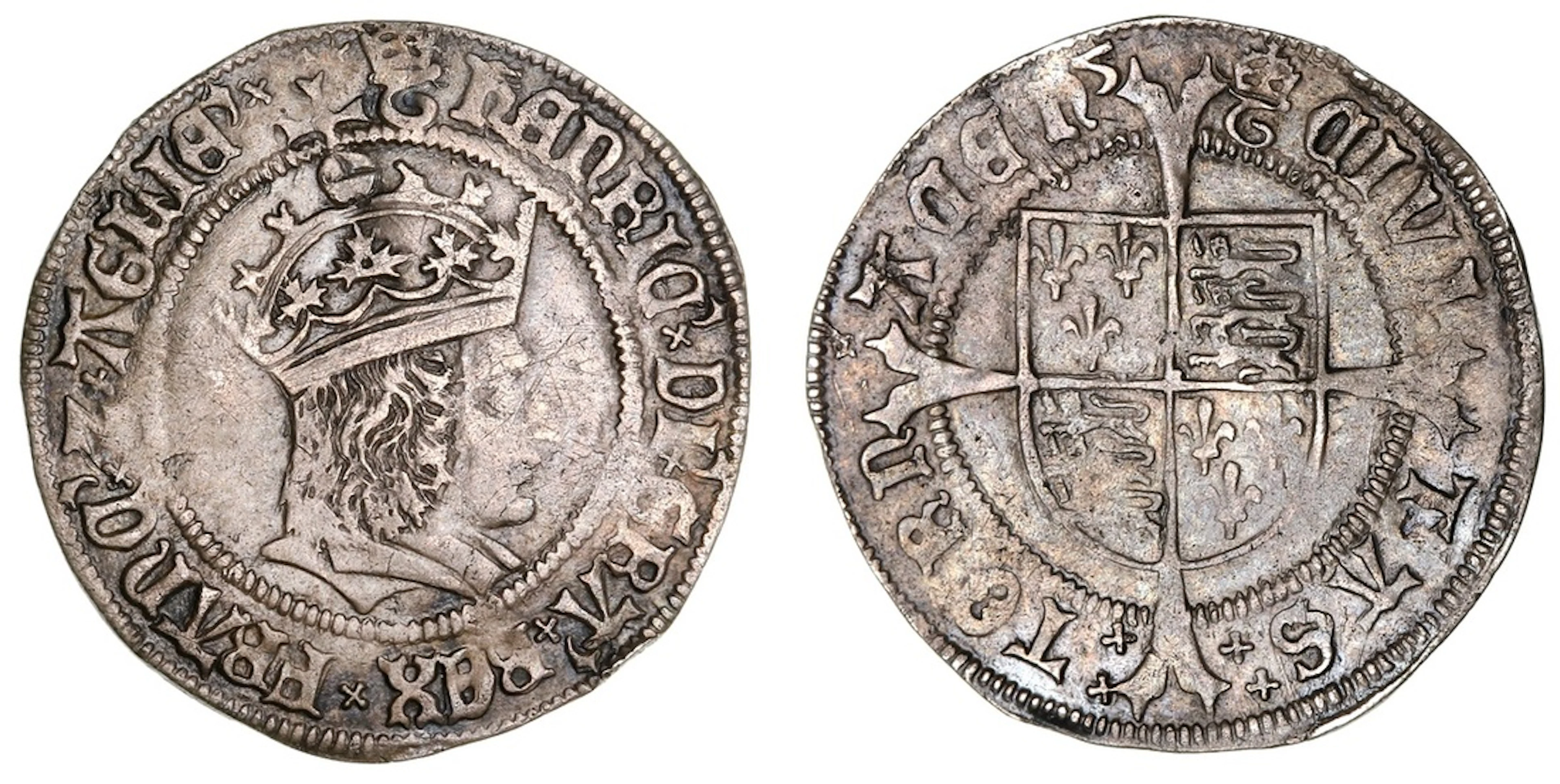 Henry VIII (1509-1547), First Coinage, Groat, September 1513 - 1518