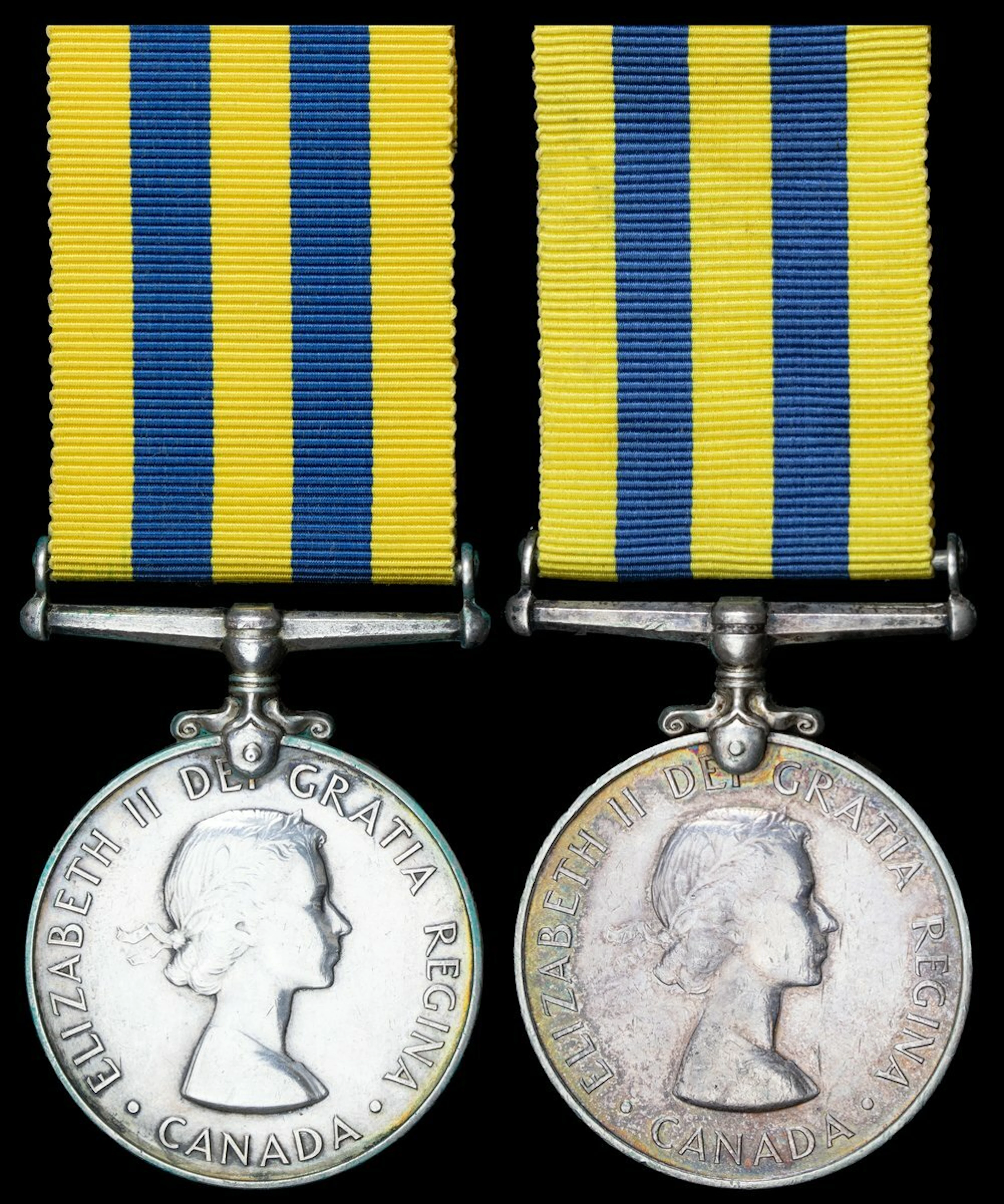 Korean 1950-53 (2) (SD17469 G. Lapierre; L. M. Vanwelter 50275 'E')