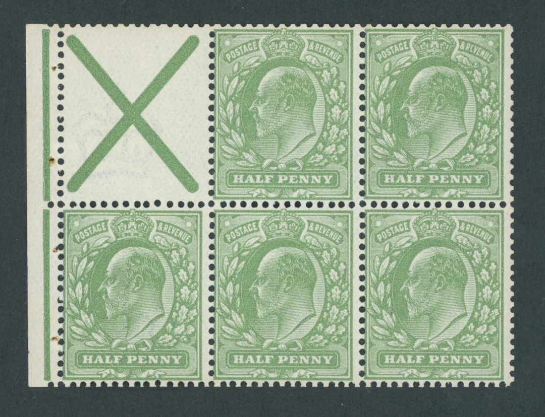 Great Britain King Edward VII 1911 Harrison, Perf. 14 ½d. pale bluish