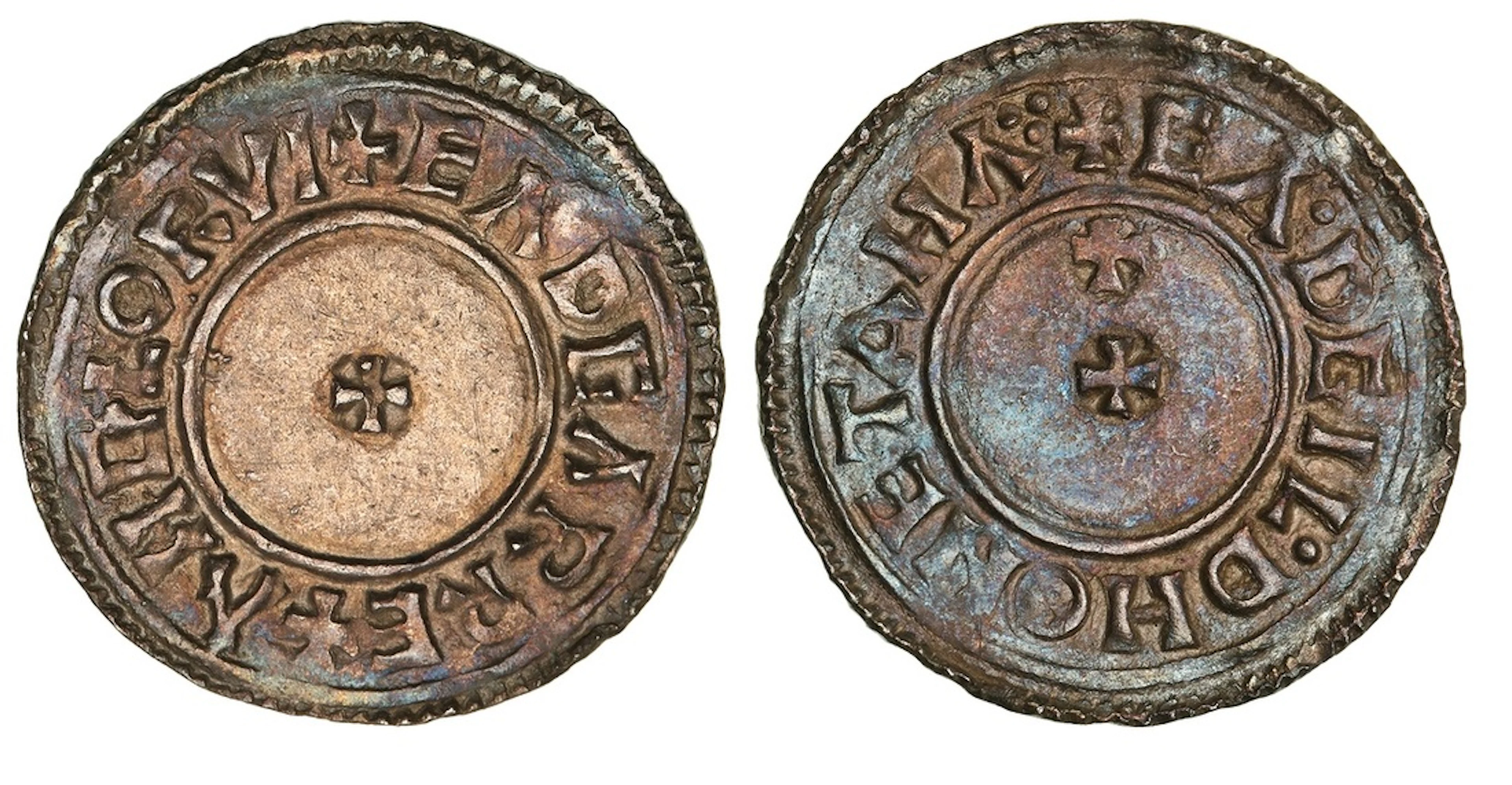 Eadgar (959-975), Circumscription Cross, Penny, Southampton, Eadgild