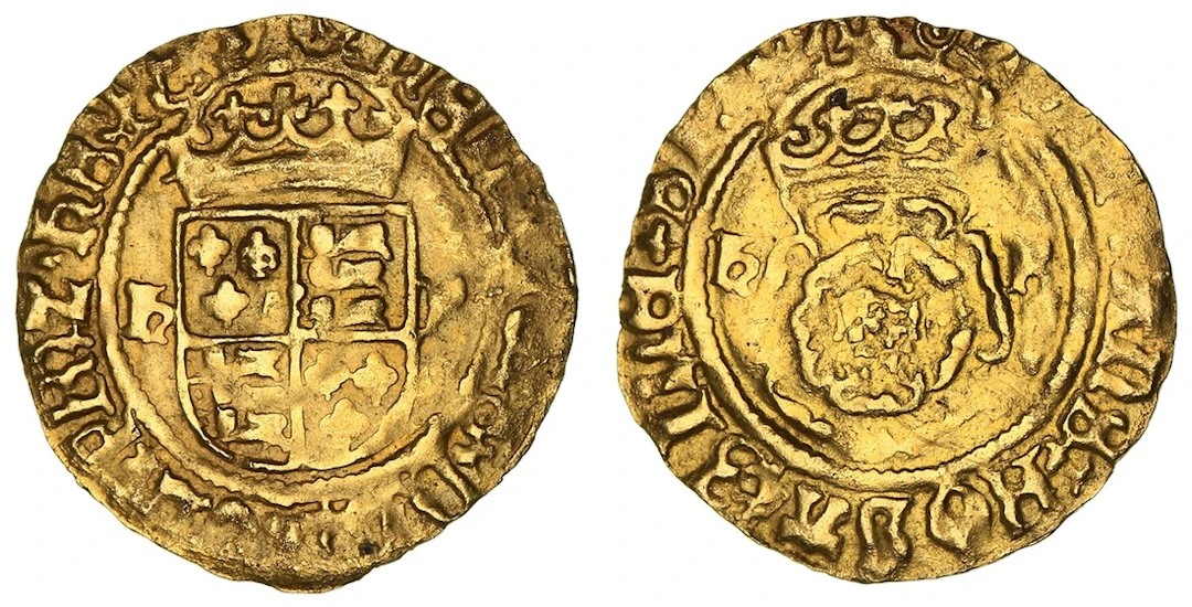 Henry VIII (1509-1547), Third Coinage, Gold Halfcrown, 1544-1547