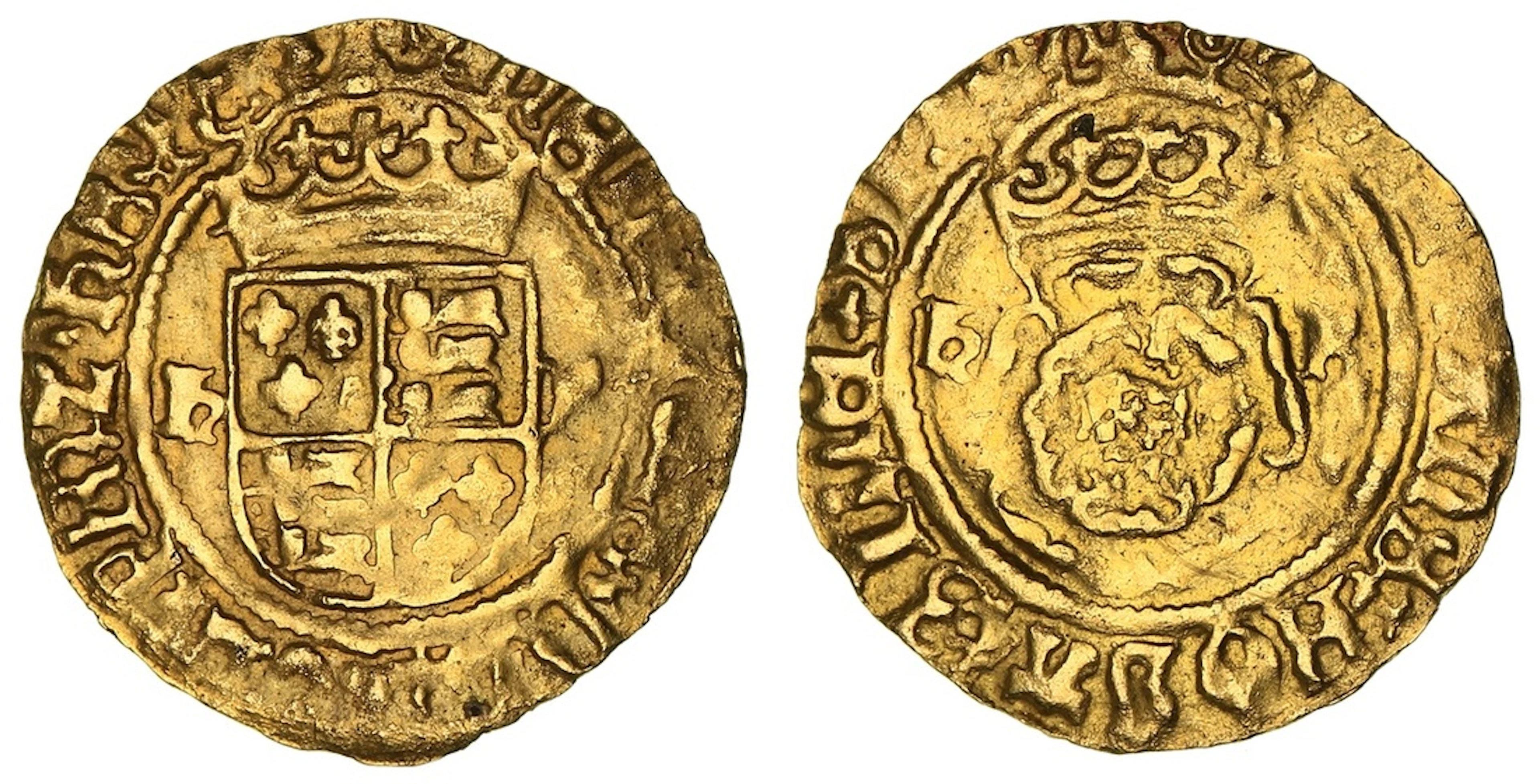 Henry VIII (1509-1547), Third Coinage, Gold Halfcrown, 1544-1547
