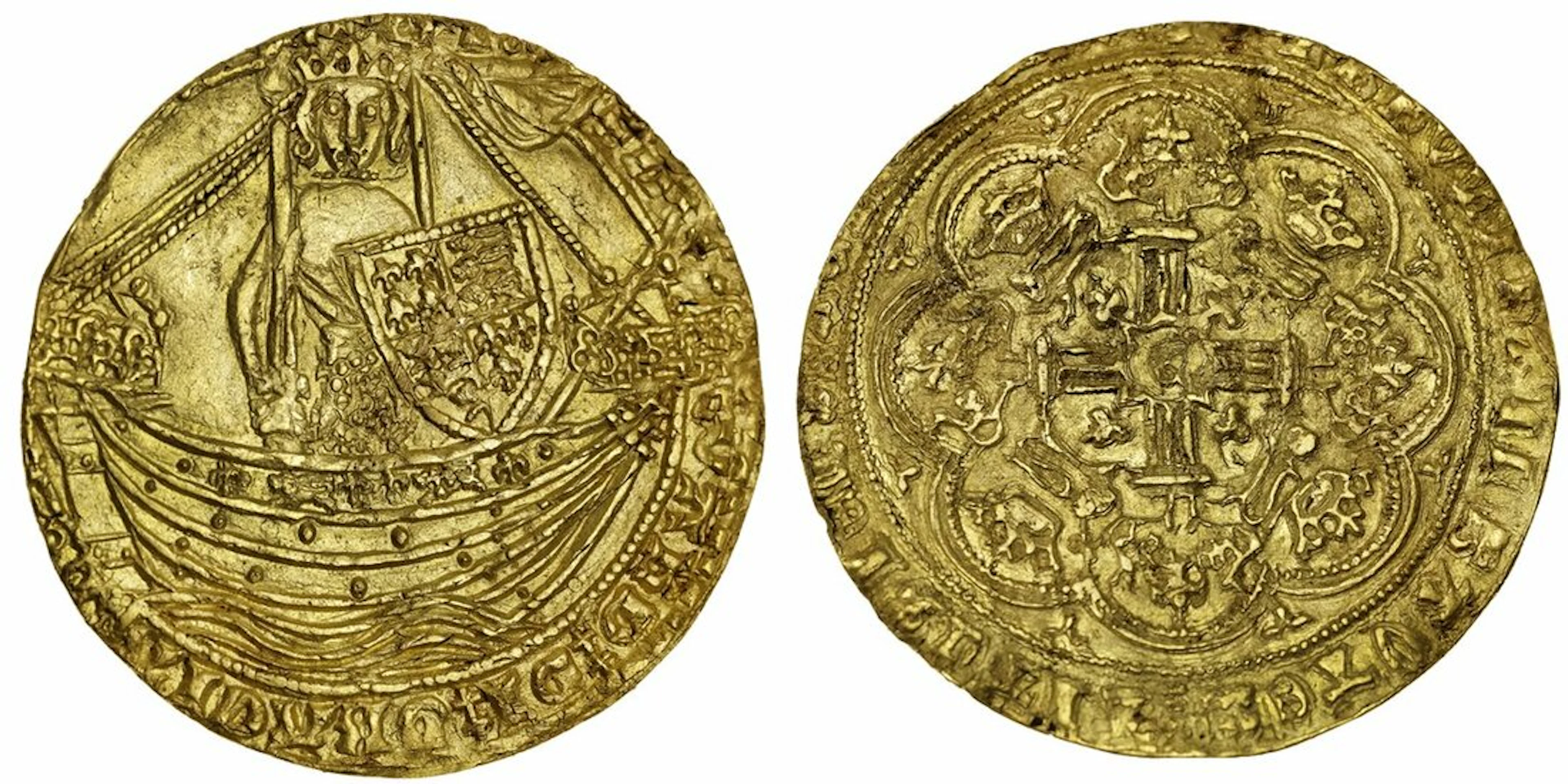 15th Century Contemporary Imitation of Edward III, Noble, in the artistic