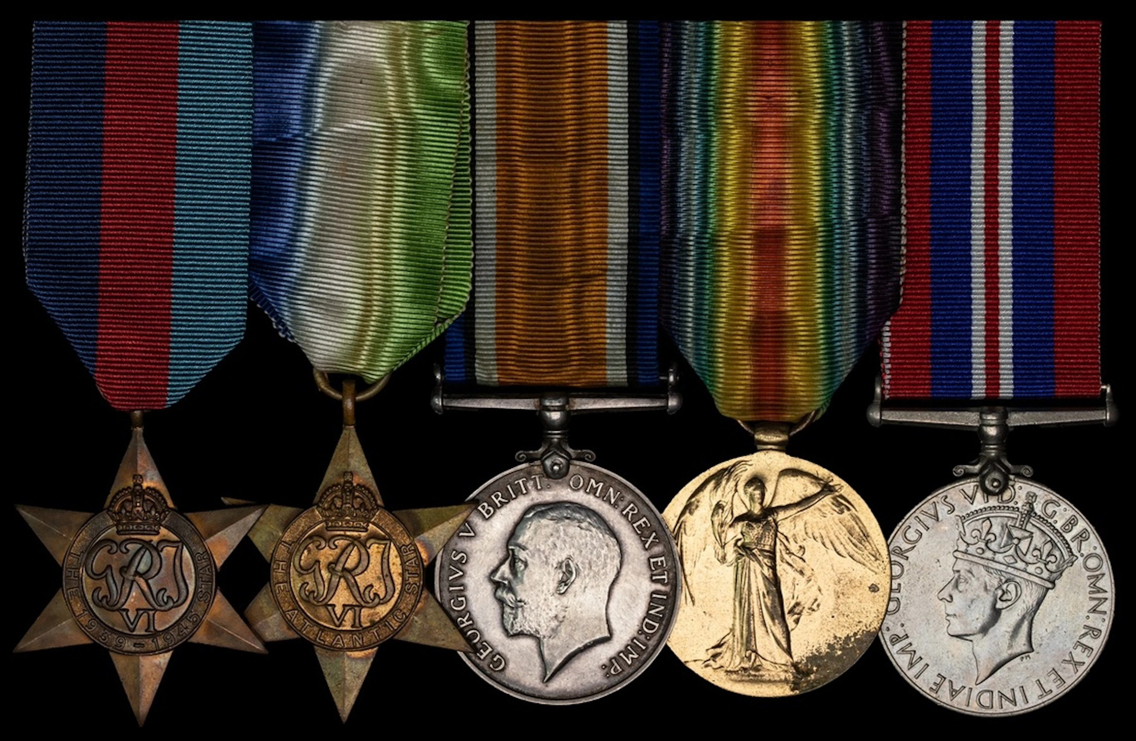 The Battle of Smith's Knoll casualty group of five awarded to Second