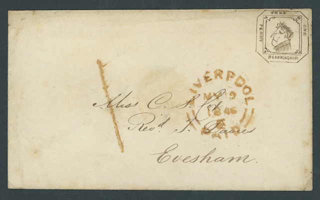 Great Britain Mulready Caricatures and Illustrated Envelopes 1846